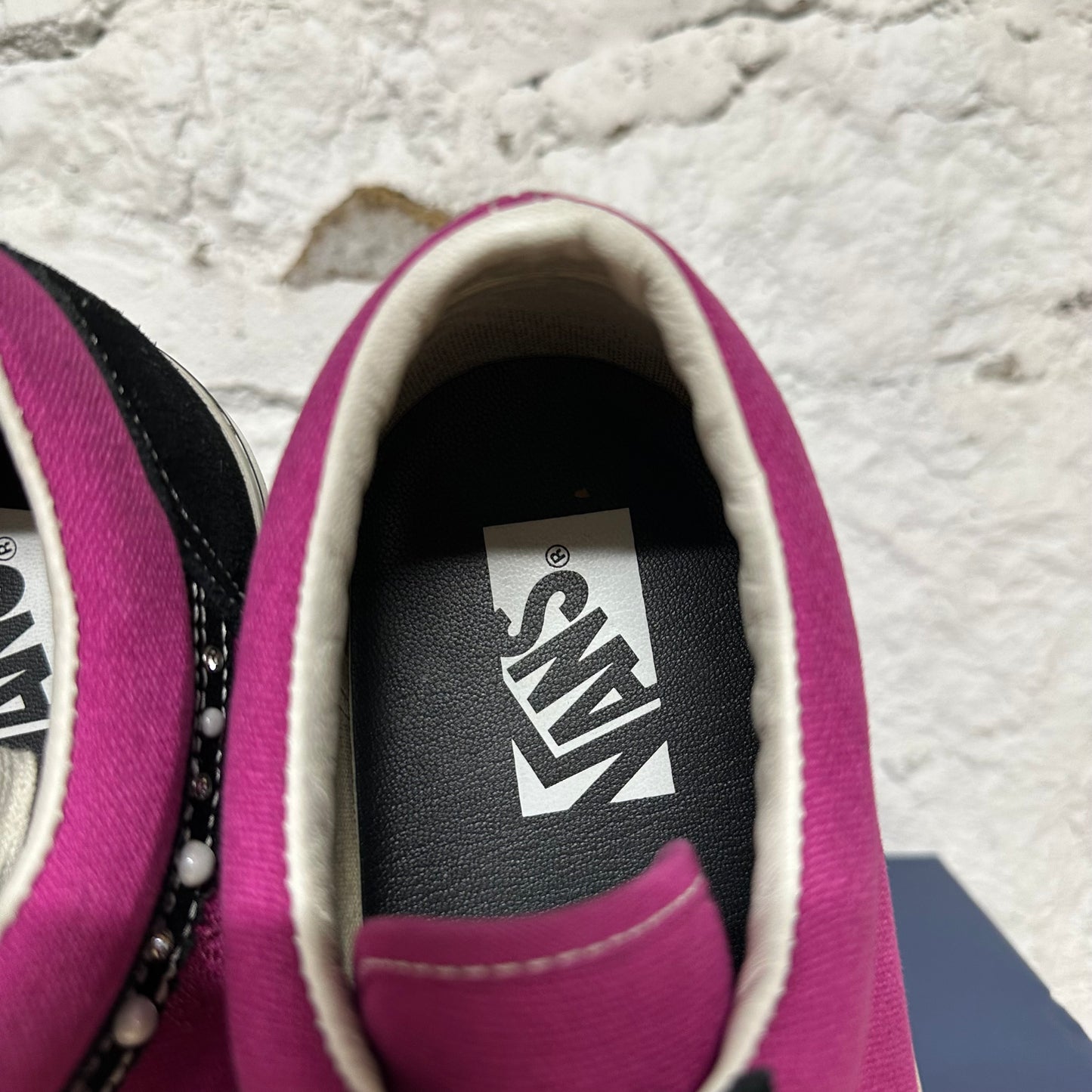 Vans OTW Old Skool 36 Pearlized Pink Black Sz 11
