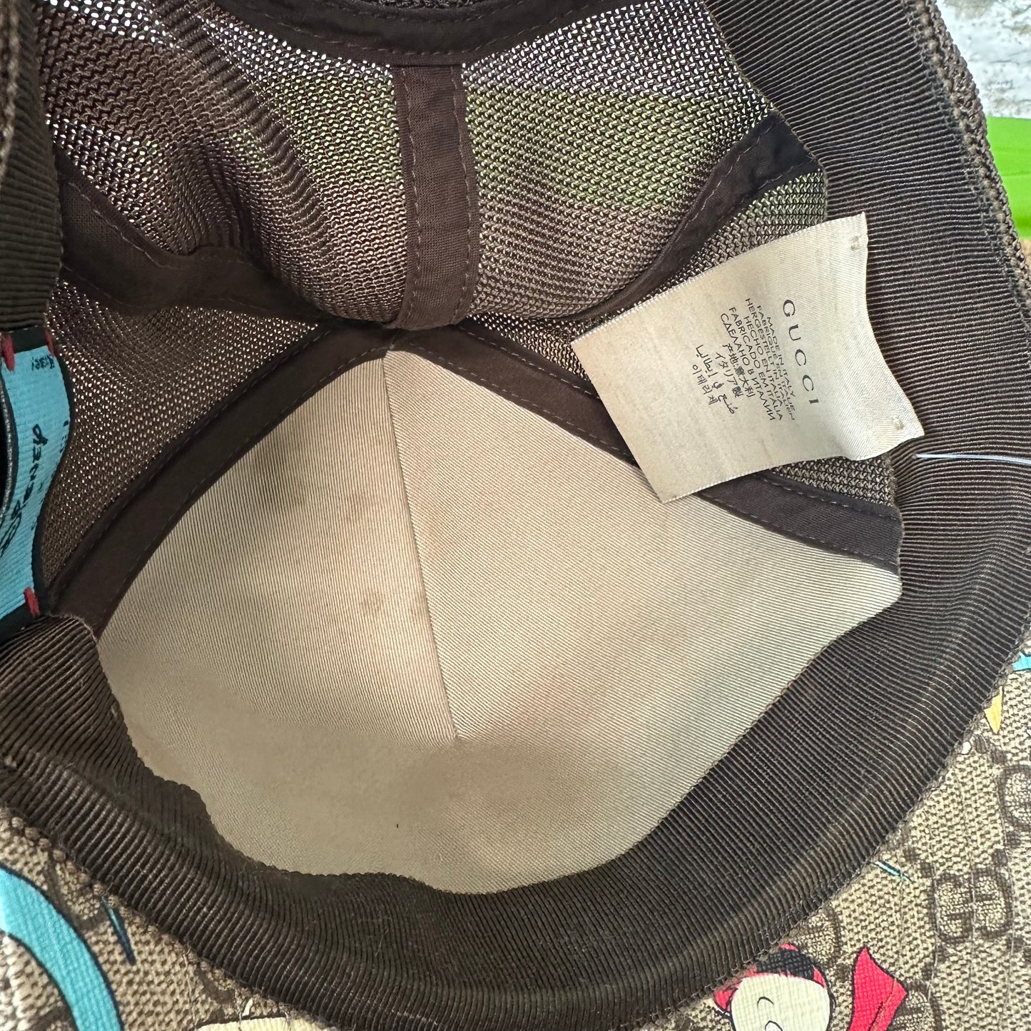 Gucci Donald Duck Hat Sz S