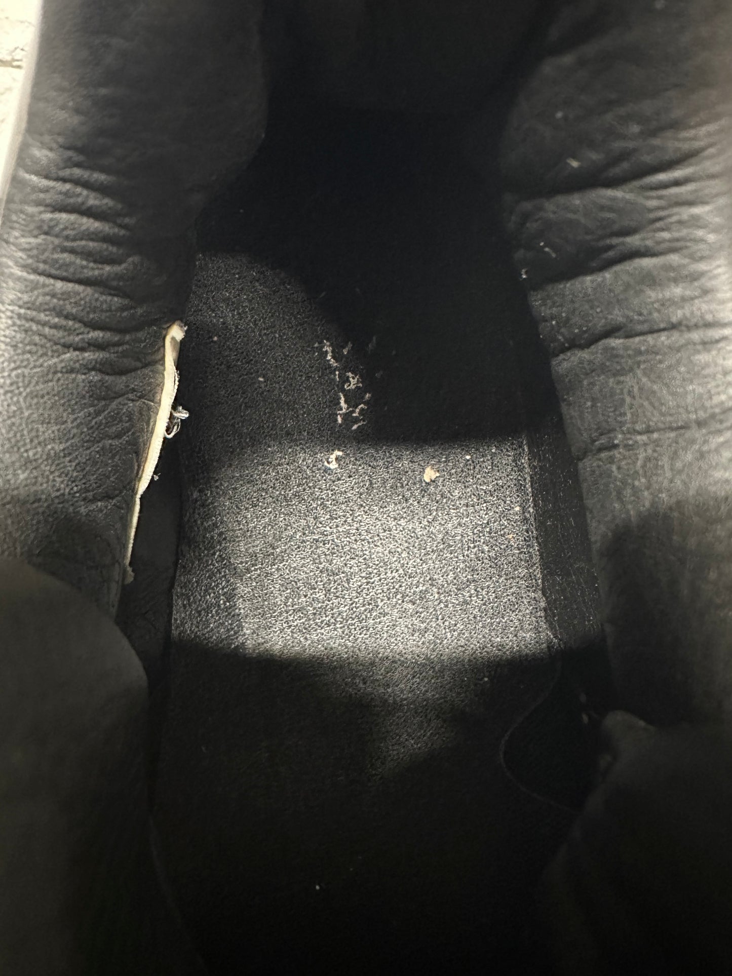 Air Jordan 11Lab4 Black Patent Sz 14