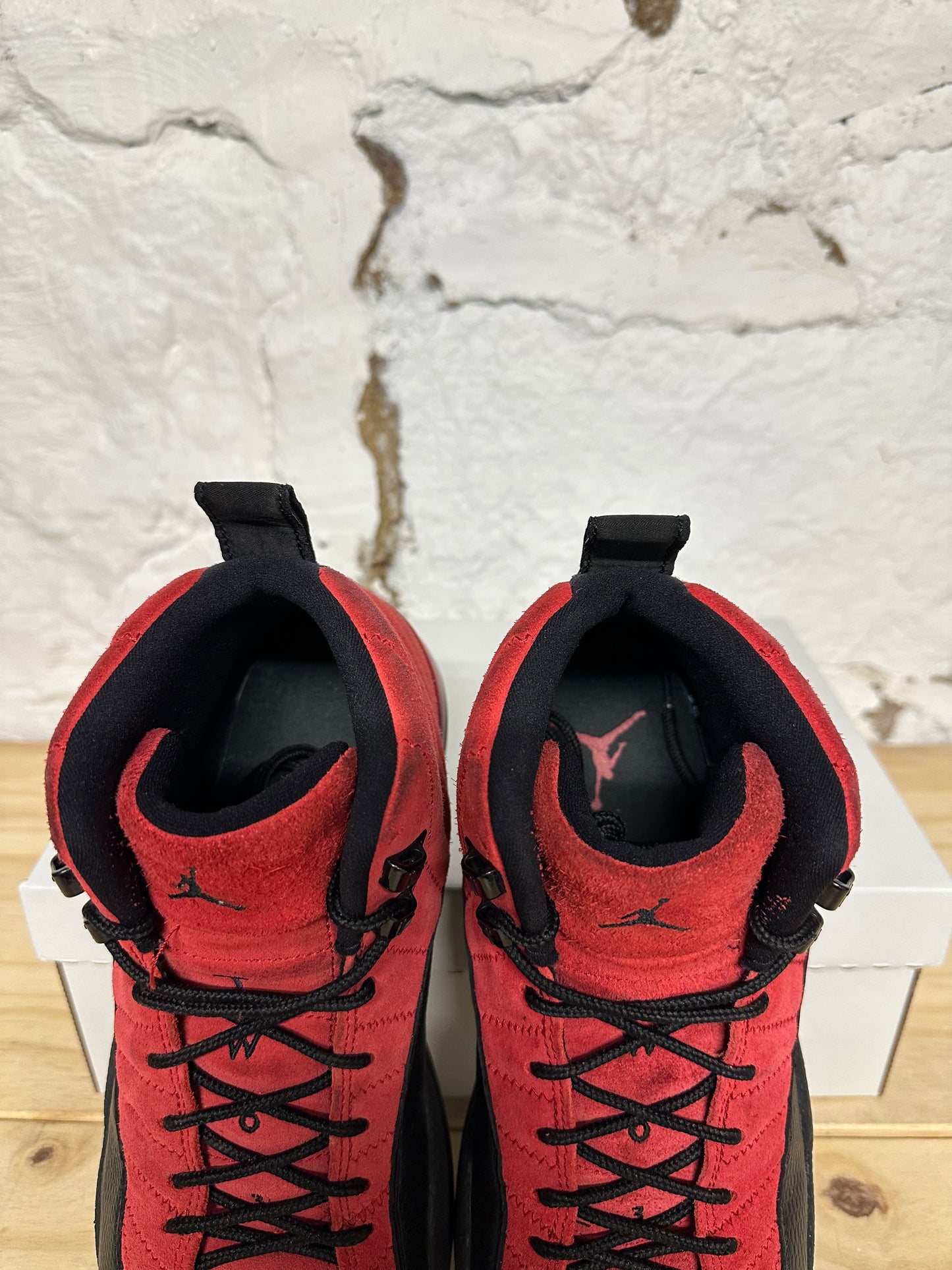 Air Jordan 12 Reverse Flu Game Sz 10.5