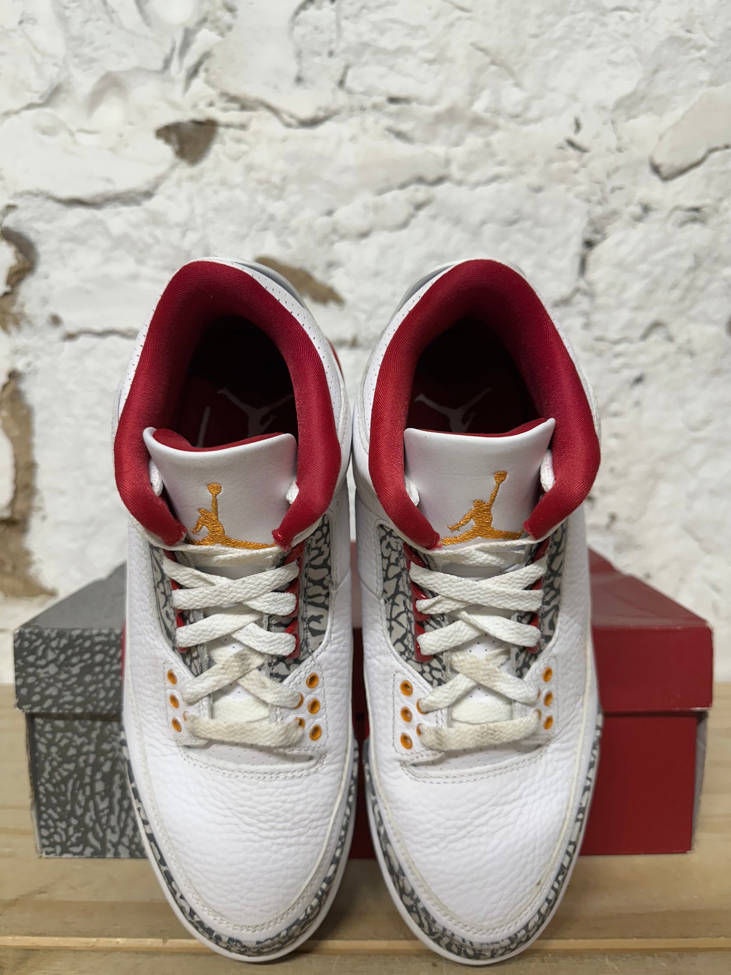 Air Jordan 3 Cardinal Sz 8