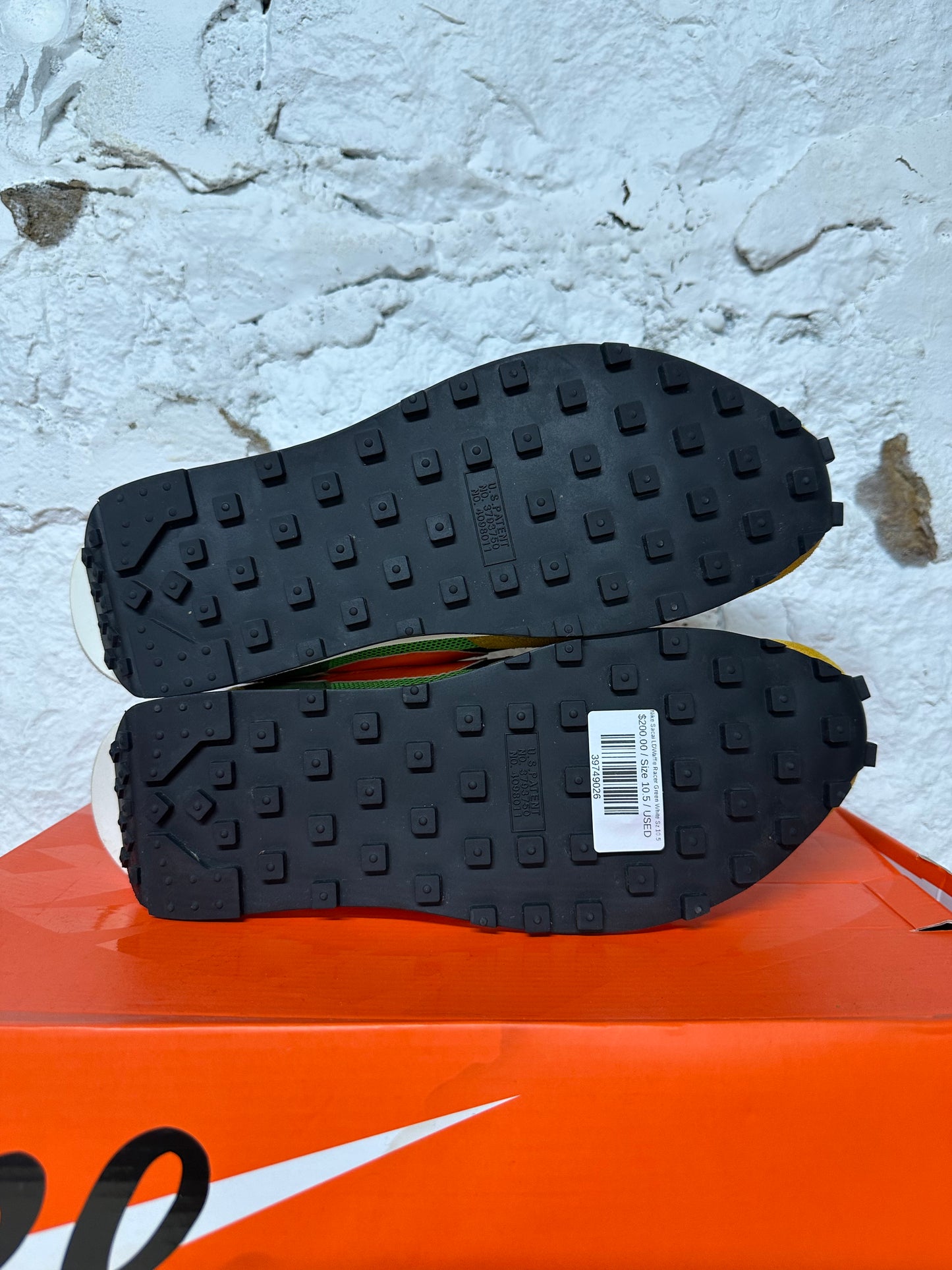 Nike LD Waffle Sacai Racer Green White Sz 10.5