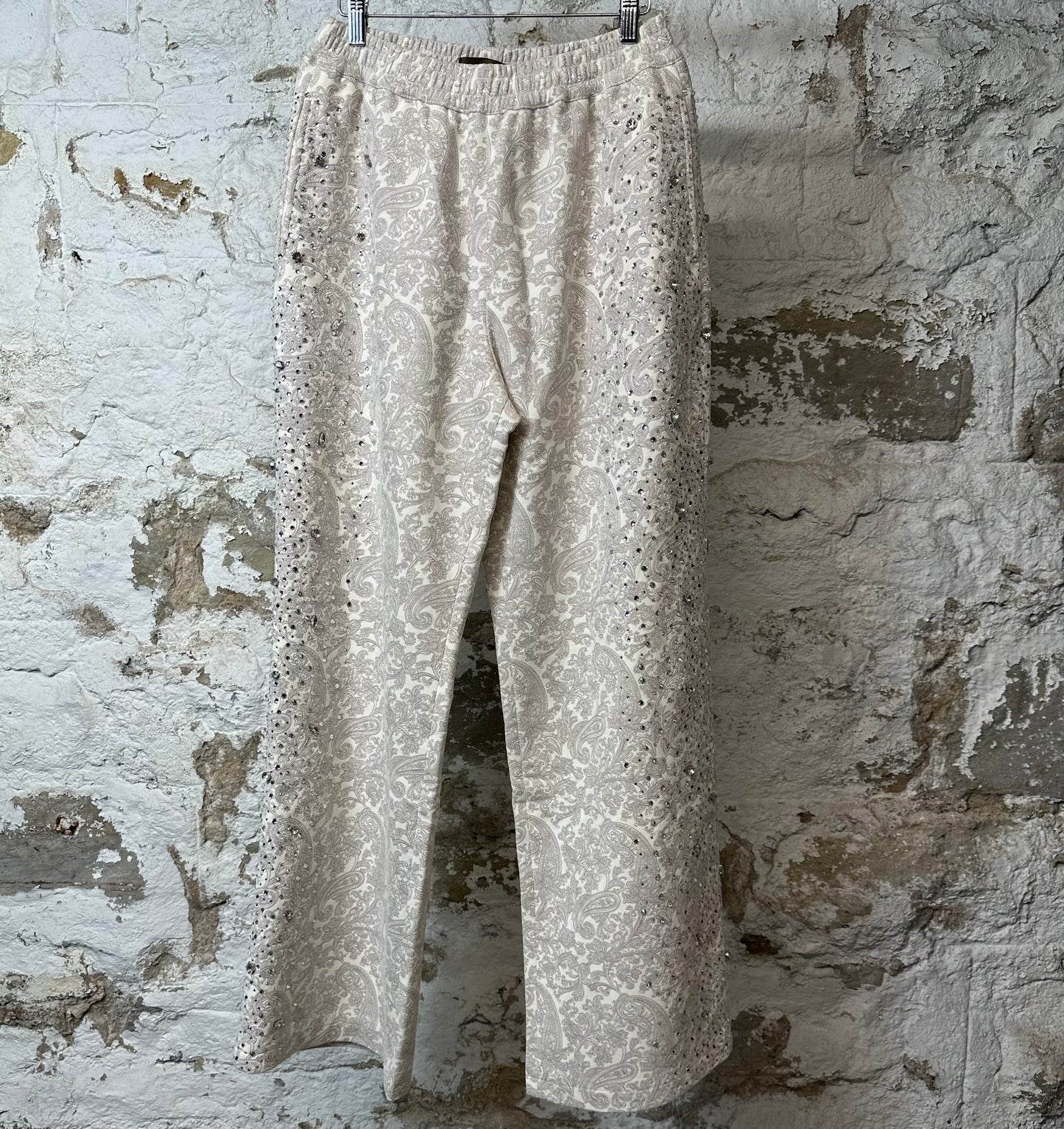 Birth Of Royal Child Cashew Blossom Sweatpants Cream Sz M