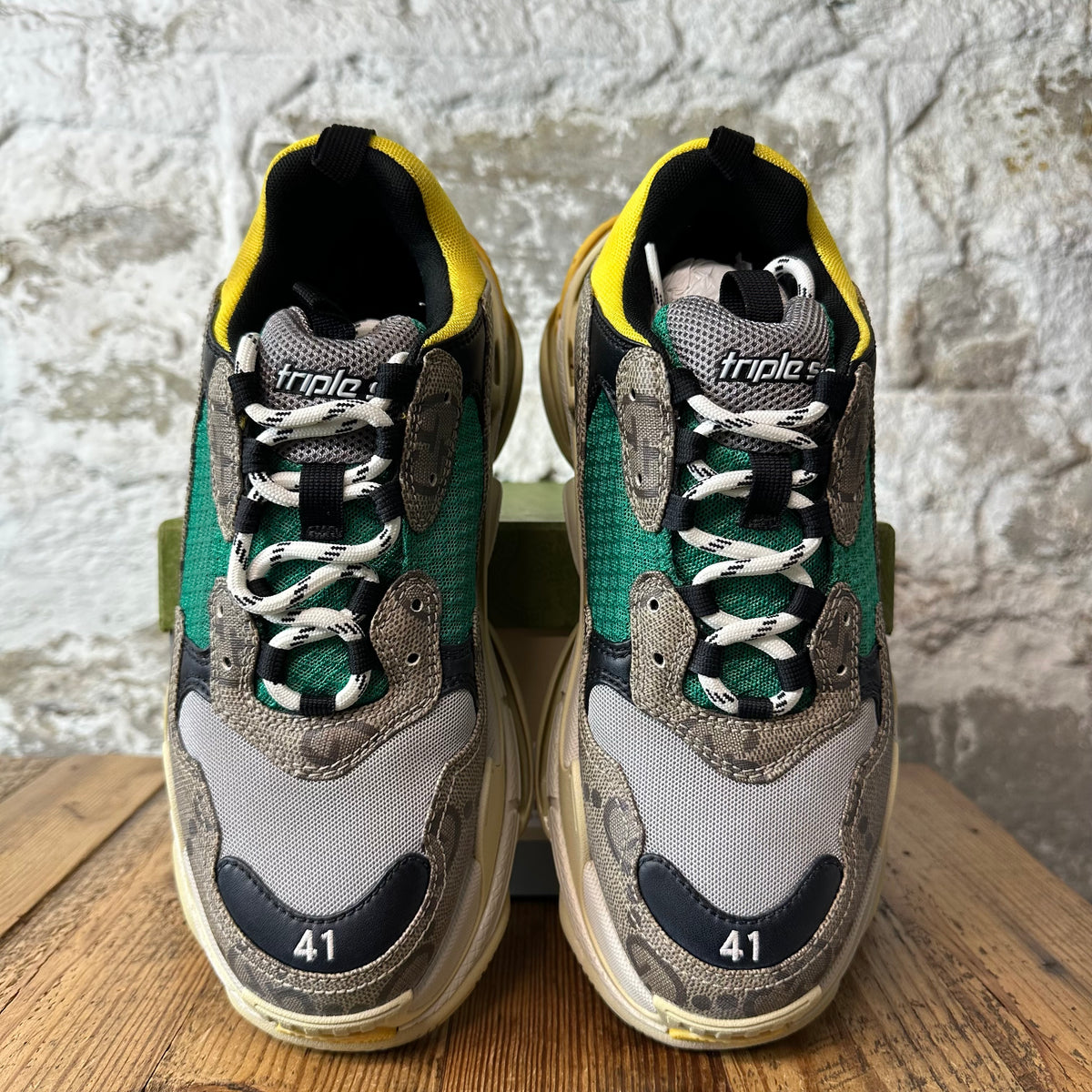 Gucci Balenciaga Hacker Project Triple S Sneaker Sz 8 (41)