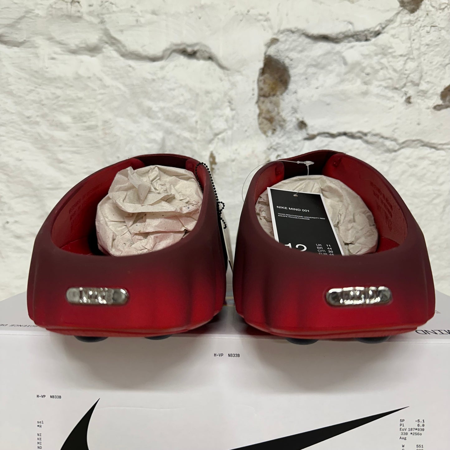 Nike Mind 001 Slide Red Sz 12 DS