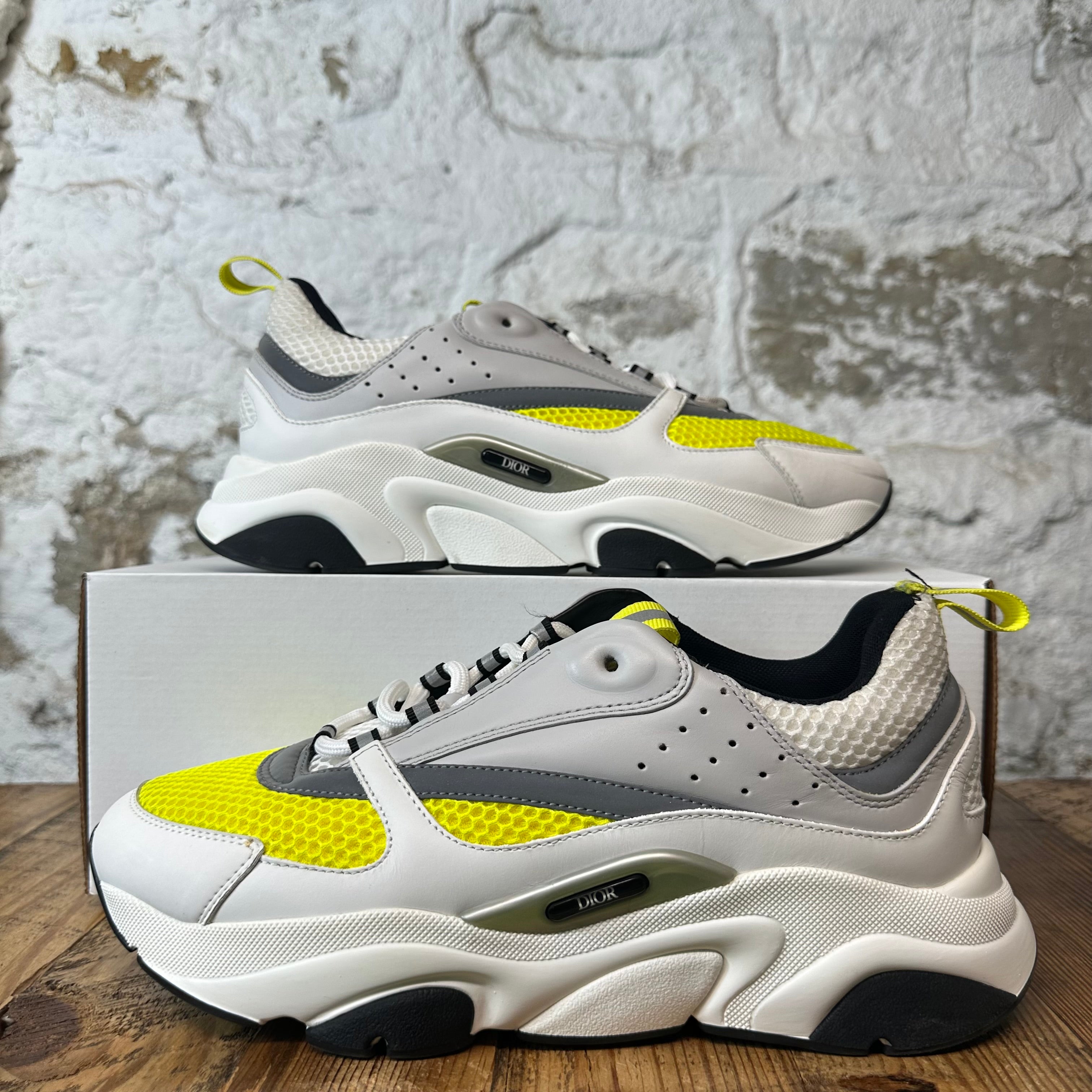 Dior B22 Yellow Grey White Sneaker Sz 10 (43)