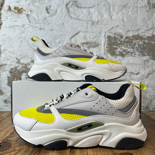 Dior B22 Yellow Grey White Sneaker Sz 10 (43)
