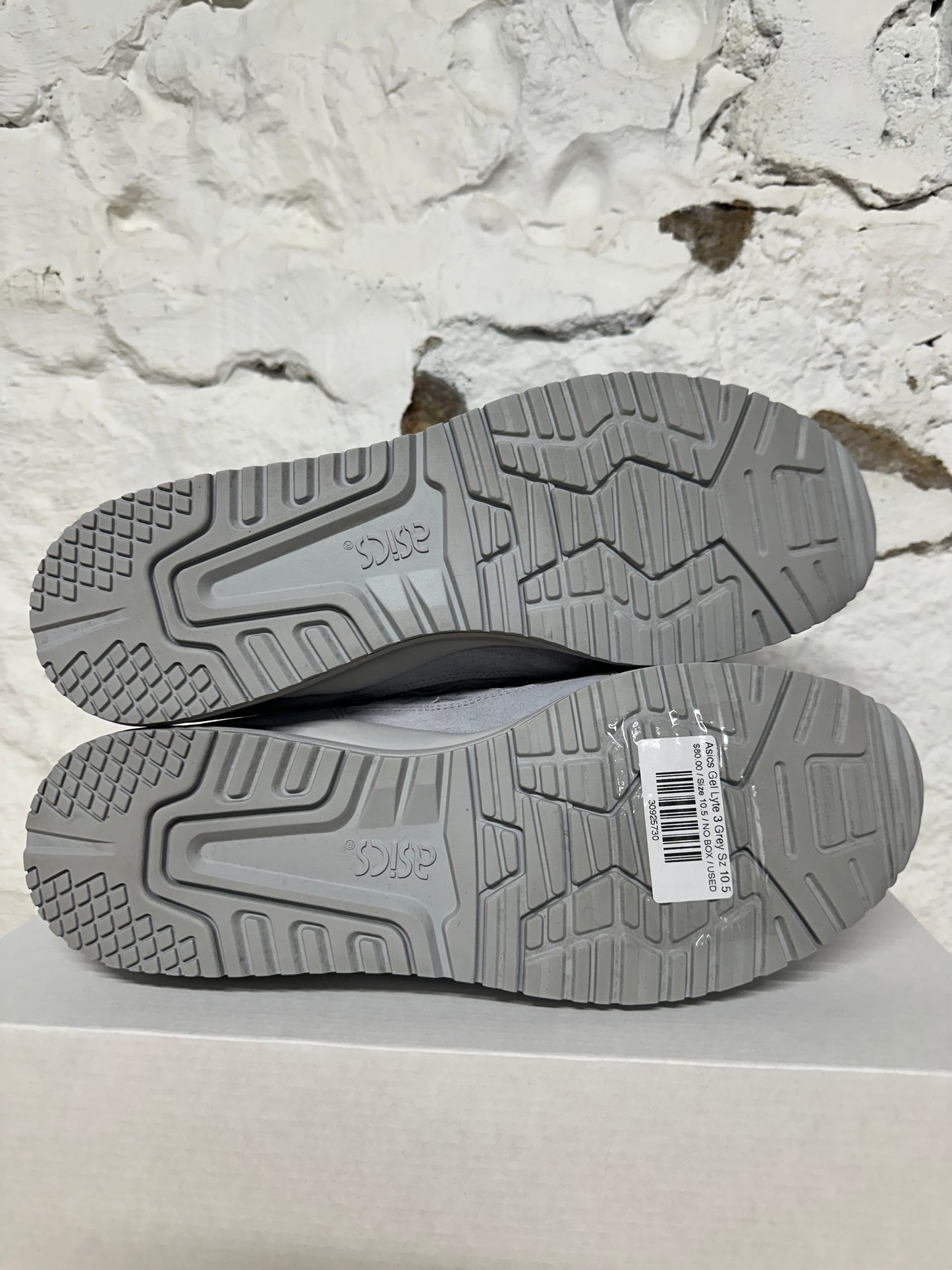 Asics Gel-Lyte 3 Grey Sz 10.5