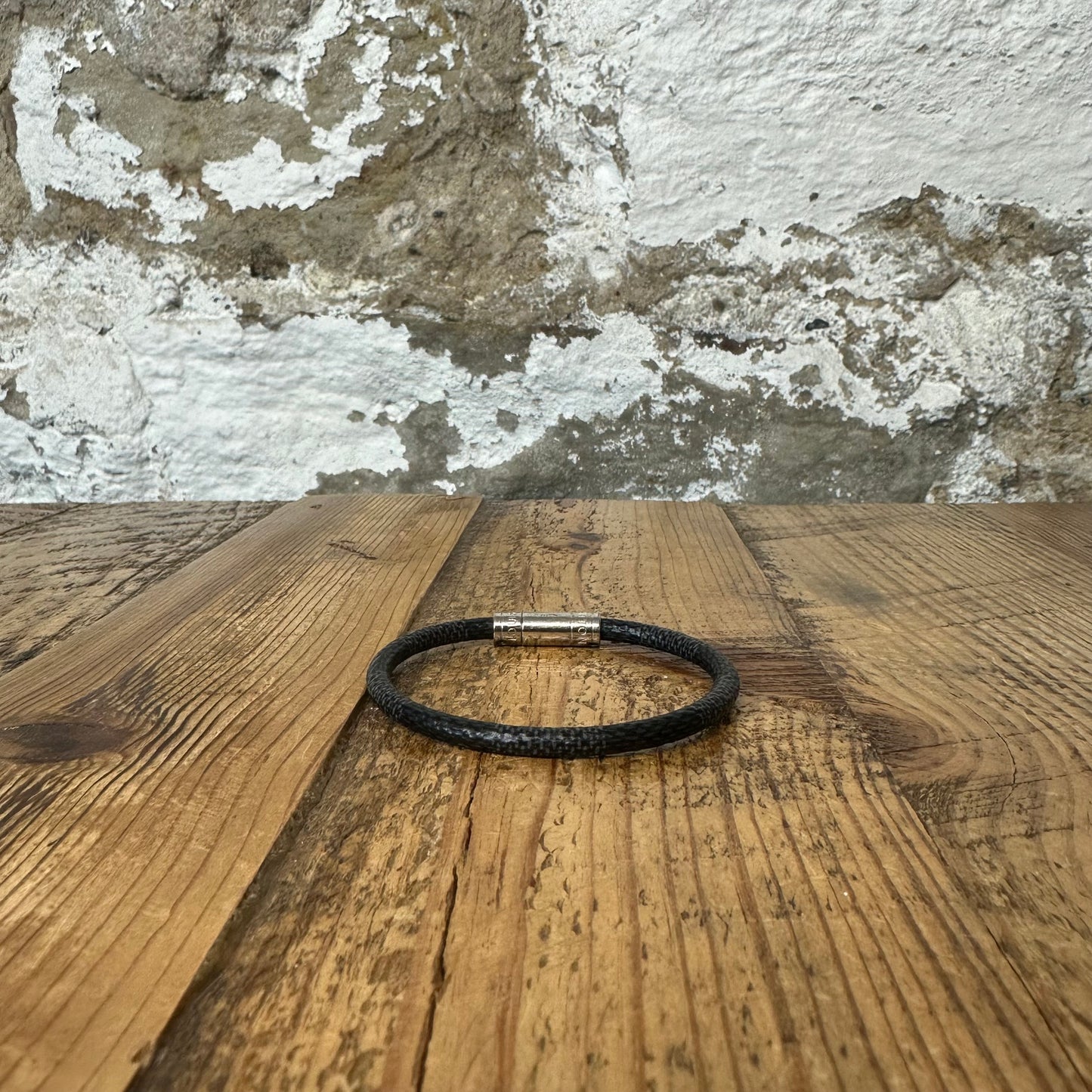 Louis Vuitton Damier Graphite Keep It Bracelet