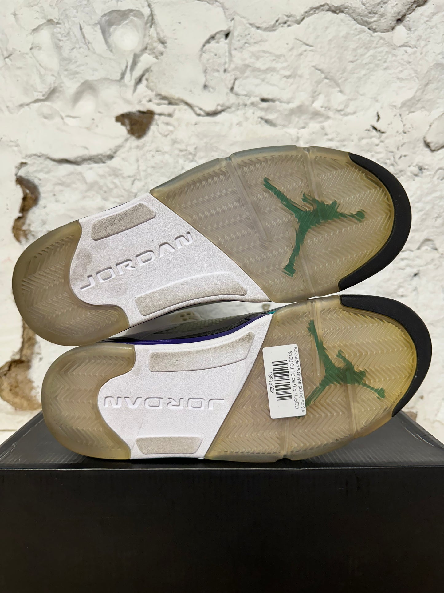 Air Jordan 5 Grape (2013) Sz 9.5