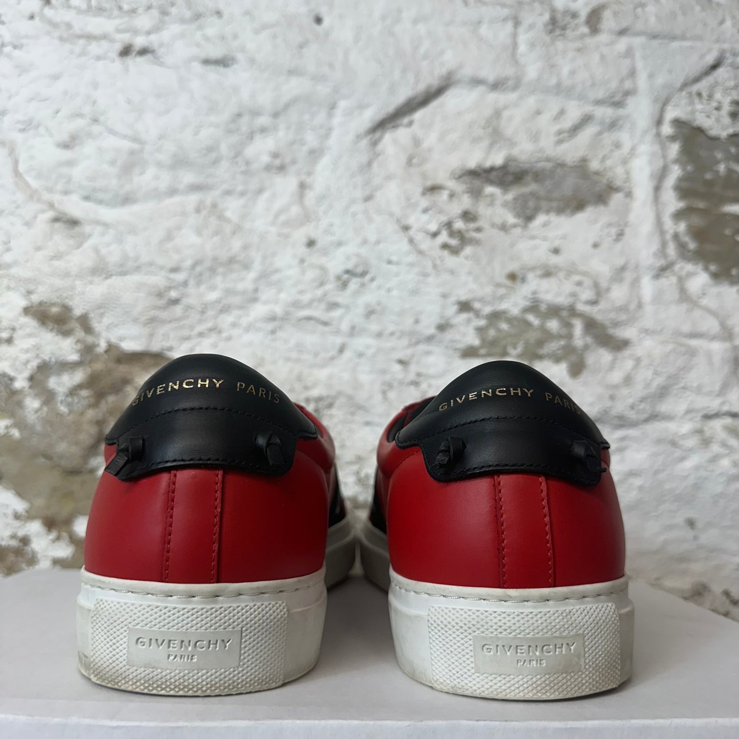 Givenchy Black Strap Red Sneaker Sz 11 (44)