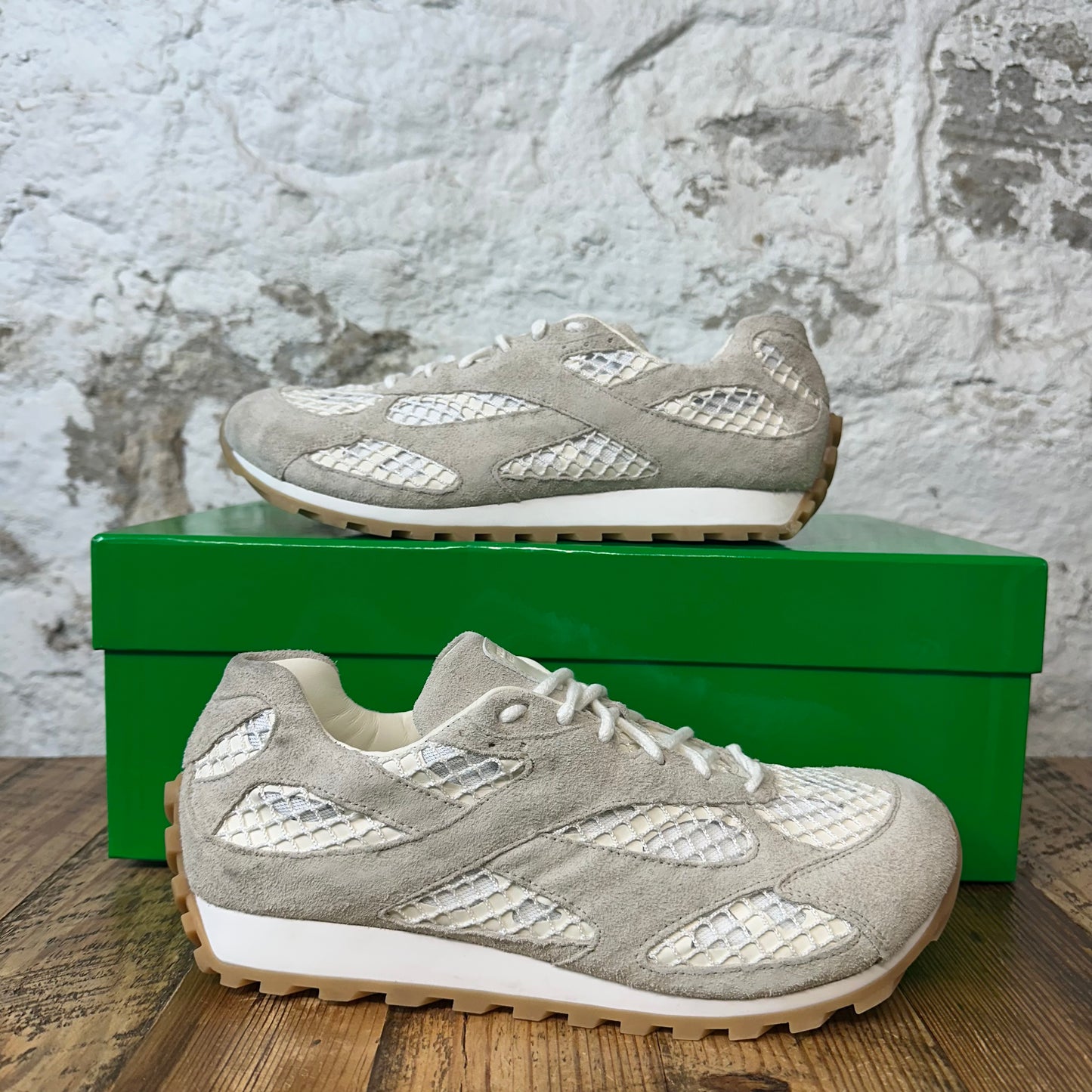 Bottega Veneta Sea Salt Orbit Sneaker