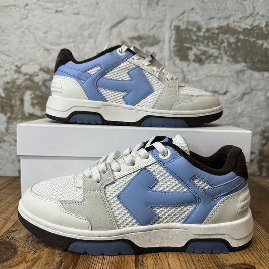 Off-White Out Of Office Blue White Slim Sneaker Sz 7 (40)