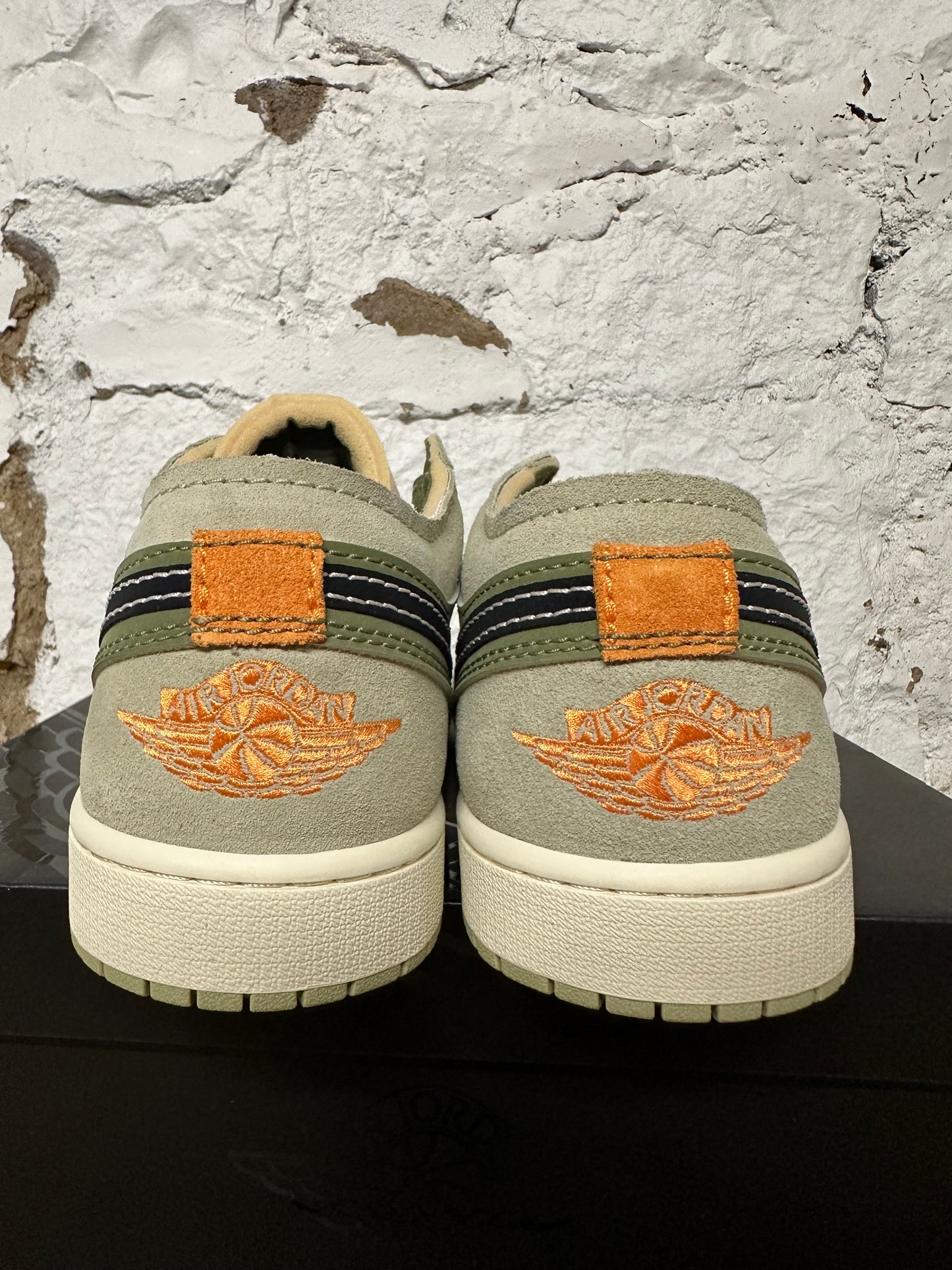 Air Jordan 1 Low Craft Light Olive Sz 14 DS