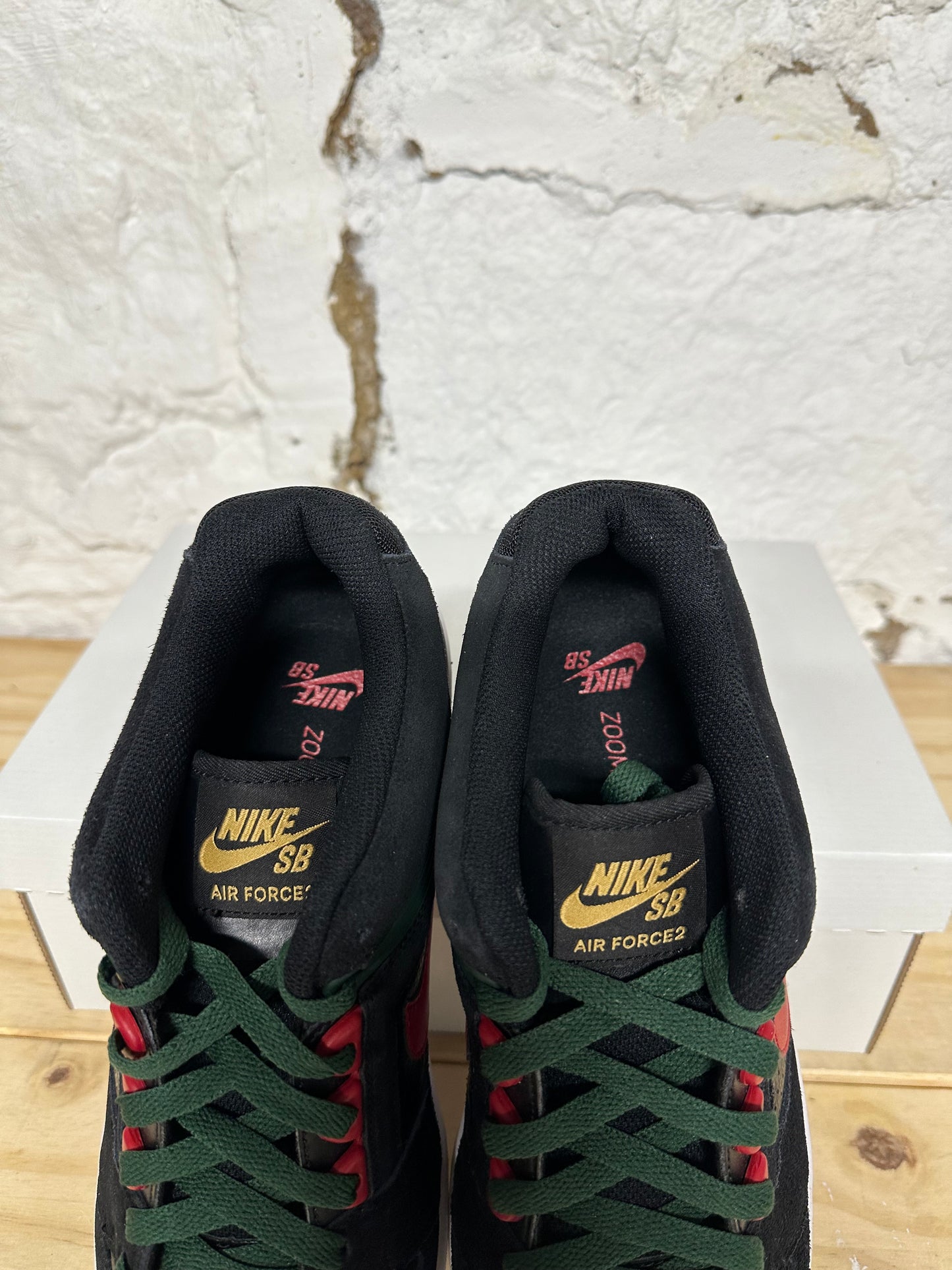 Nike SB Air Force 2 Deep Forest Sz 11.5 DS