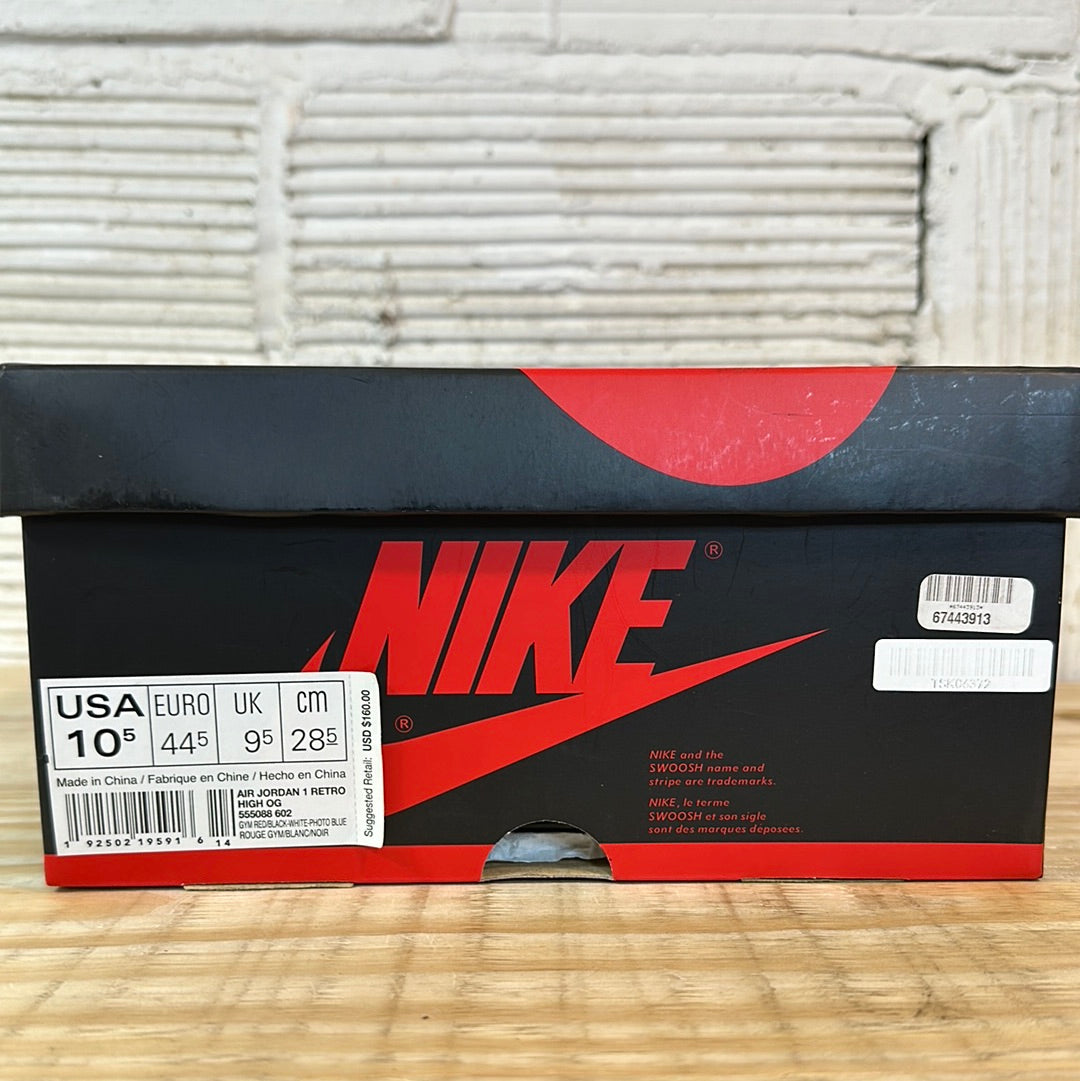 Air Jordan 1 High Spider-Man Origin Story Sz 10.5