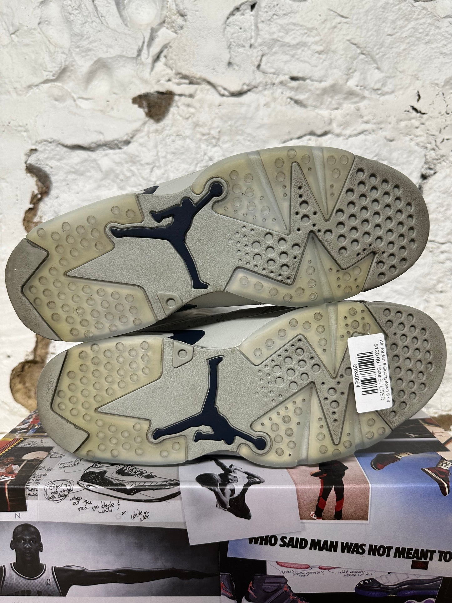 Air Jordan 6 Georgetown Sz 9