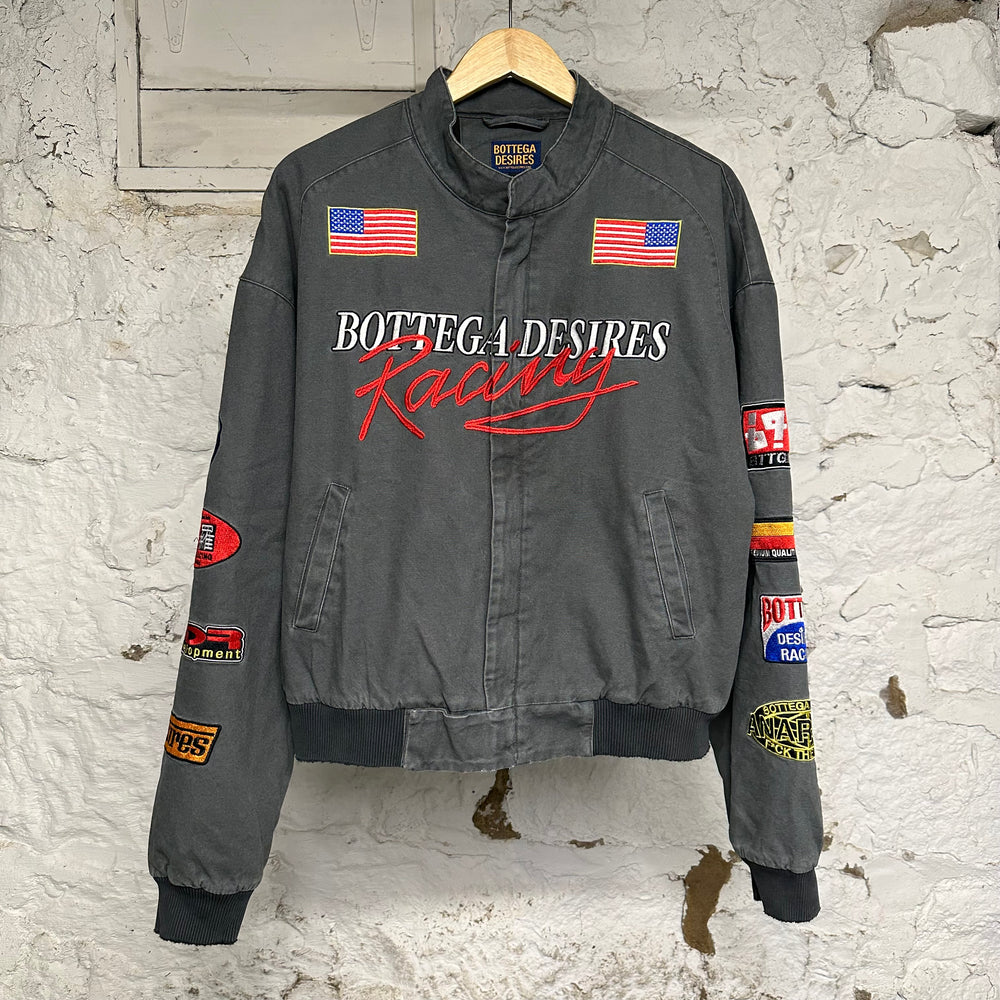 Bottega Desires Racing Grey Work Jacket Sz M