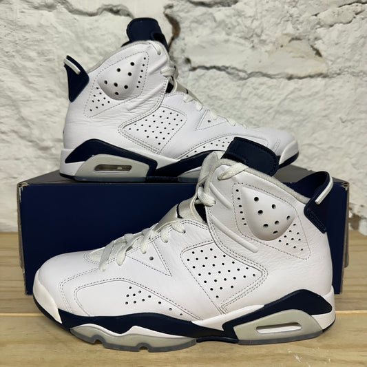 Air Jordan 6 Midnight Navy Sz 8.5