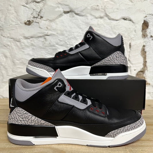 Air Jordan 3 Black Cement (2024) Sz 13