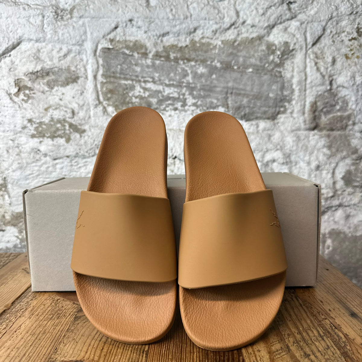 RIck Owens DRKSHDW Clay Orange Slide Sz 8 (41)