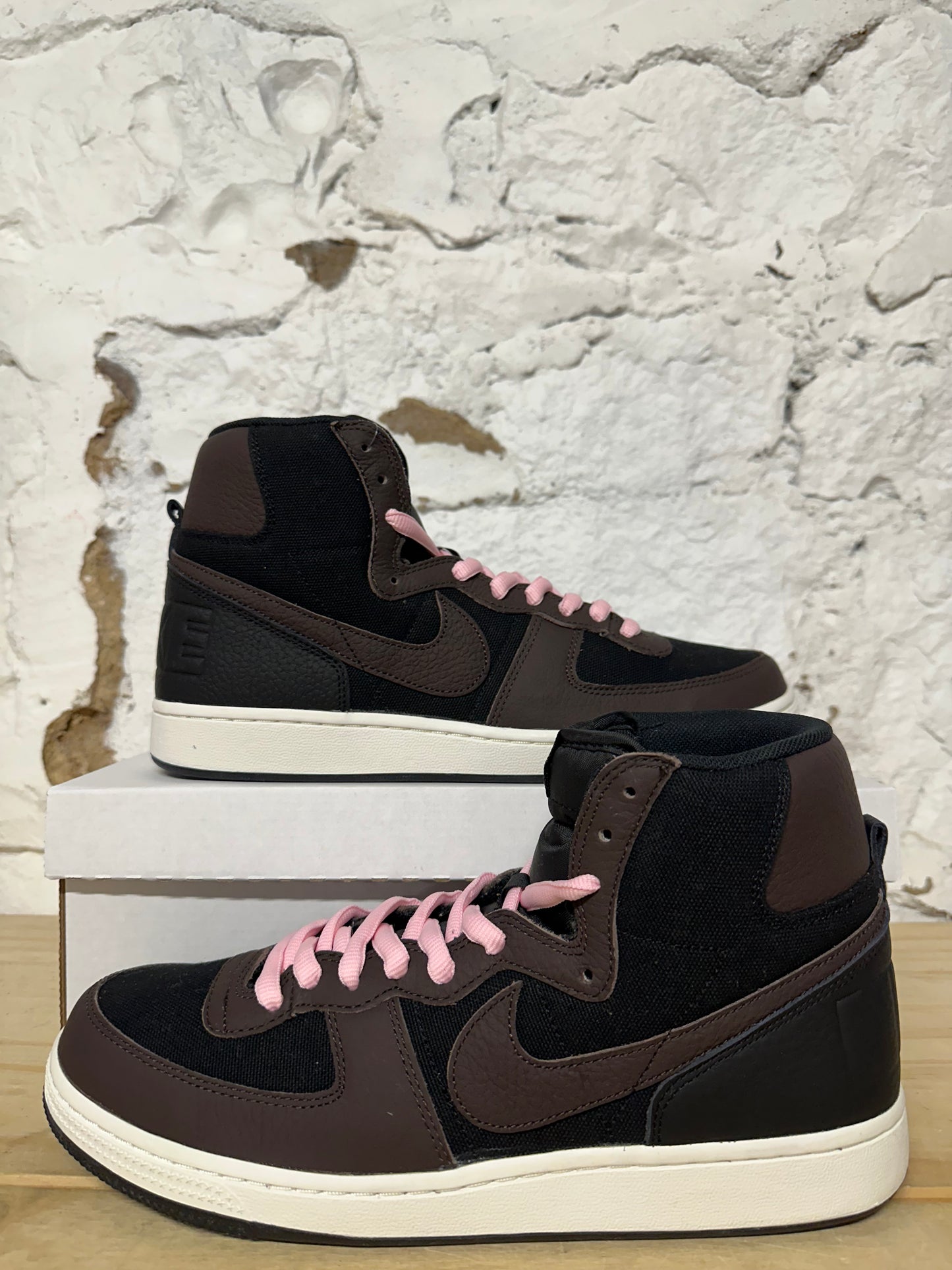 Nike Terminator High Velvet Brown Sz 11.5