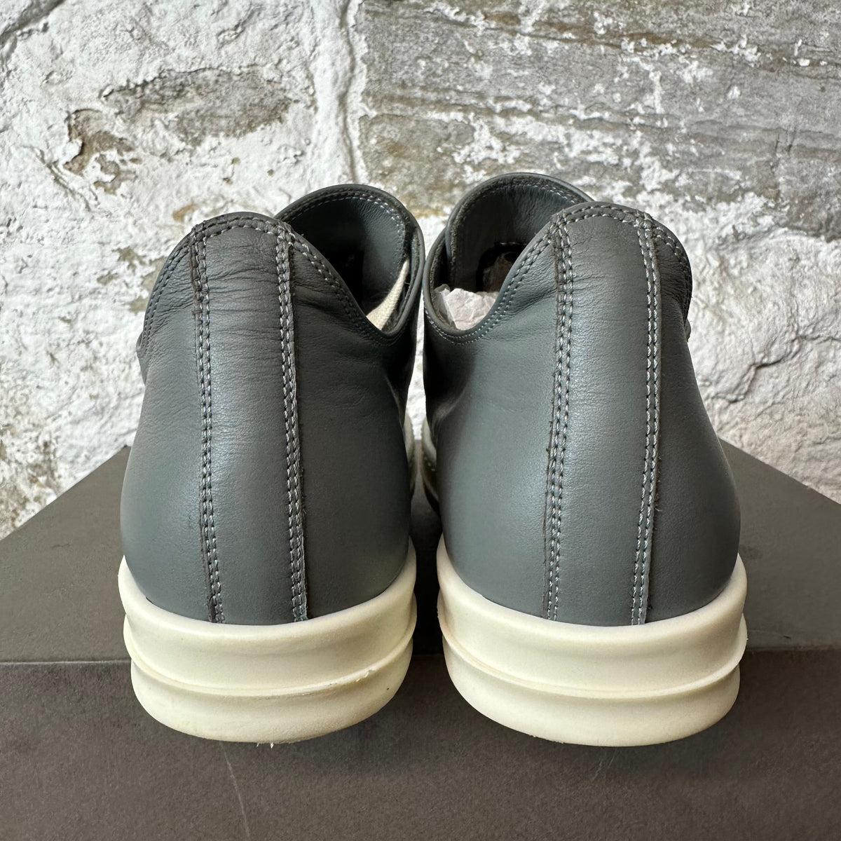 Rick Owens Washed Indigo Milk Sneaker Sz 6 (38)