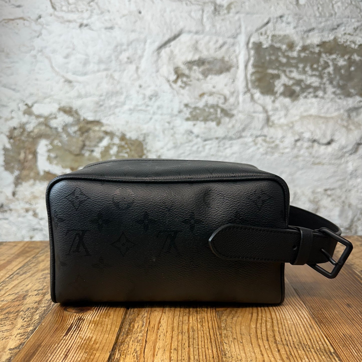 Louis Vuitton Graphite Monogram Dopp Toiletry Bag