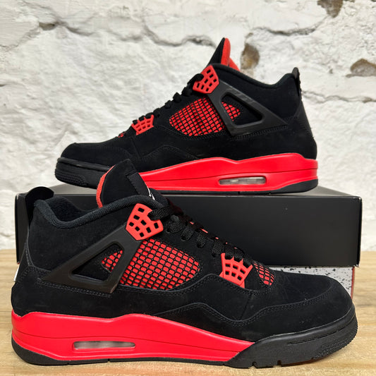 Air Jordan 4 Red Thunder Sz 12