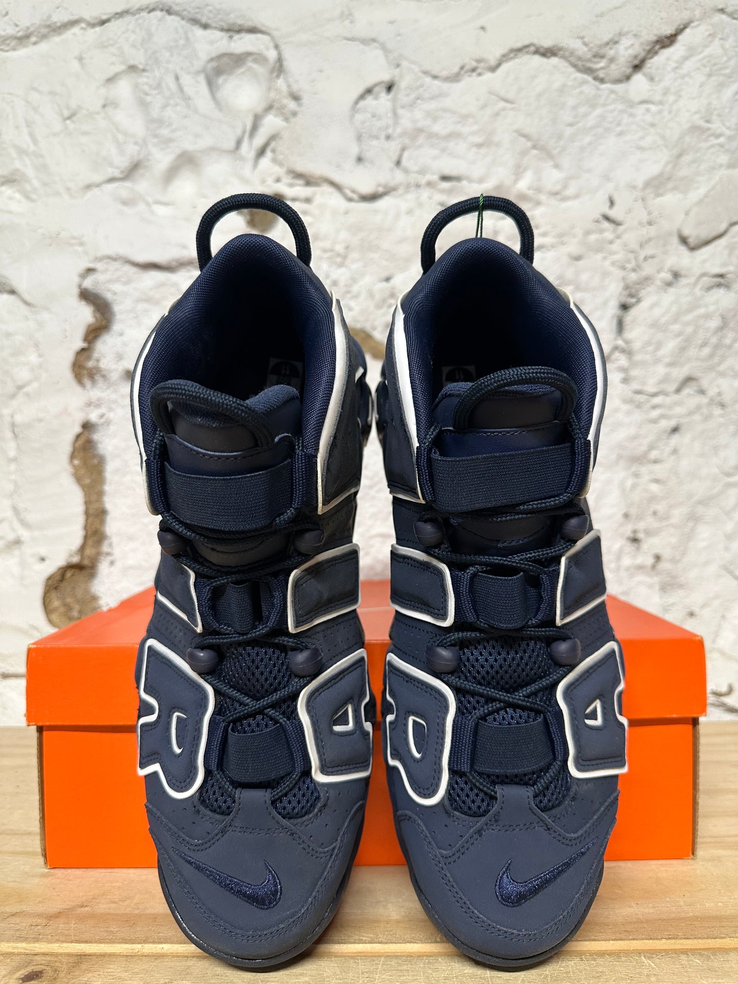 Nike Air More Uptempo Obsidian Sz 11 DS