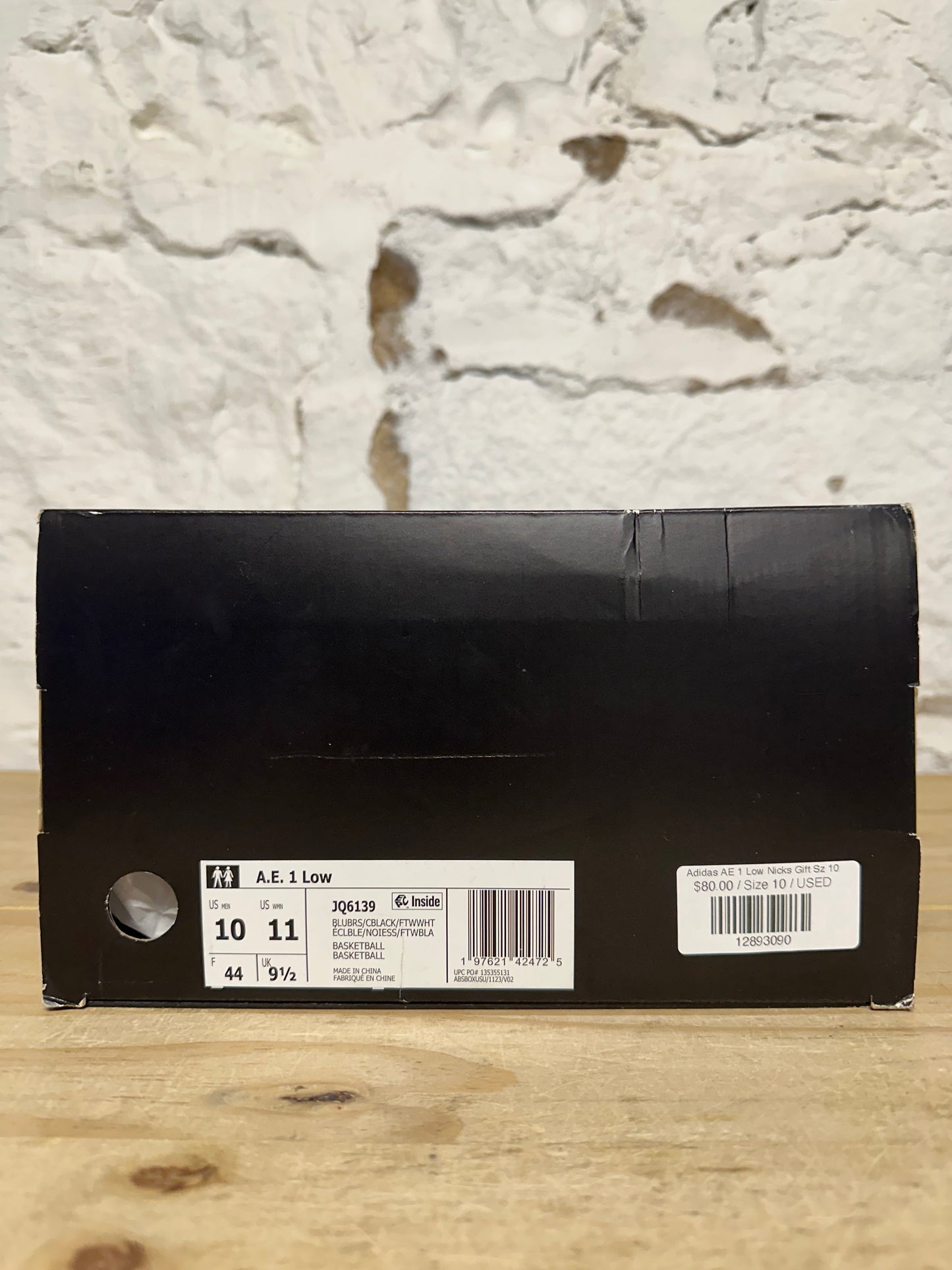 Adidas AE 1 Low Nick's Gift Sz 10