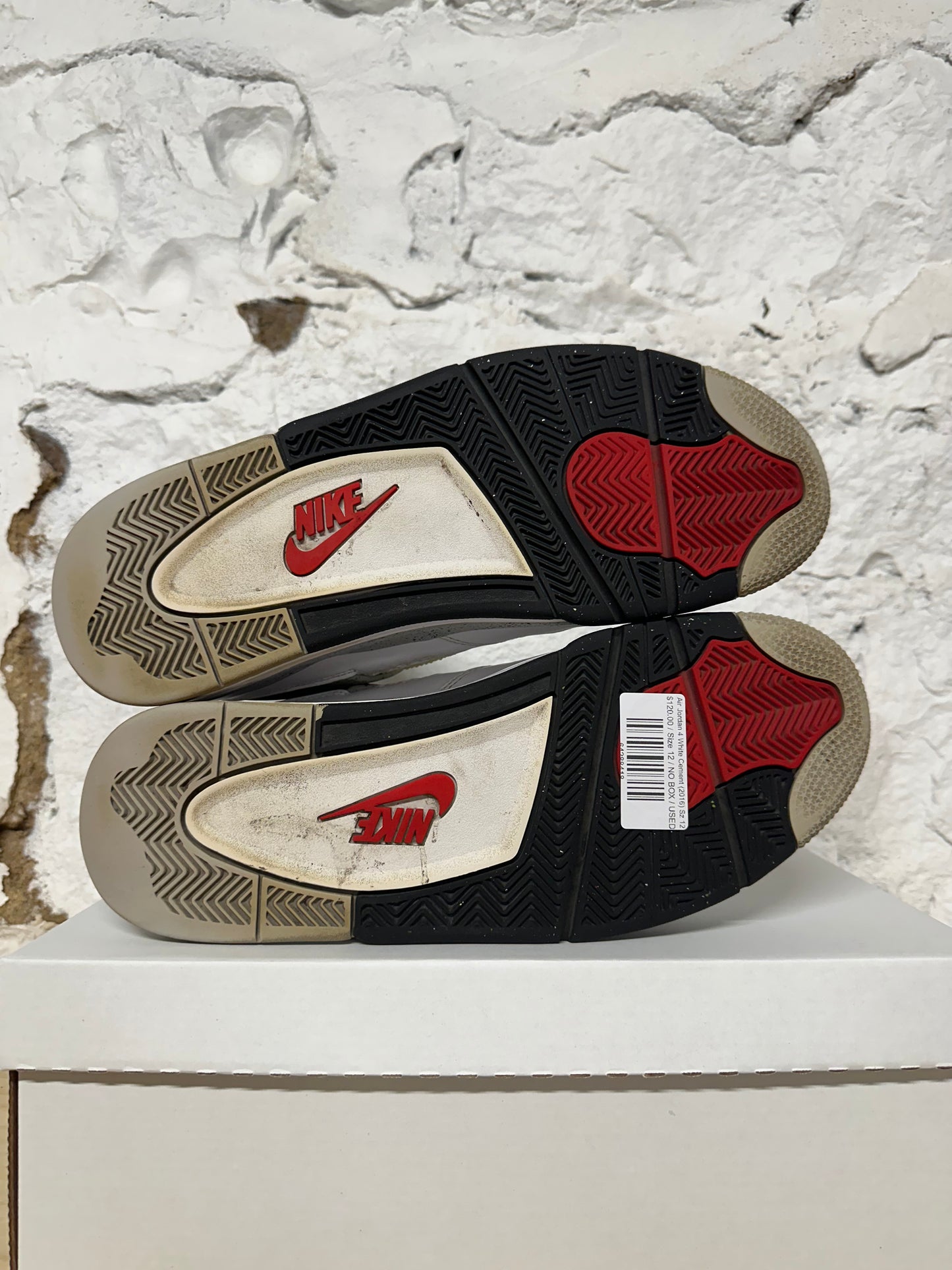 Air Jordan 4 White Cement (2016) Sz 12