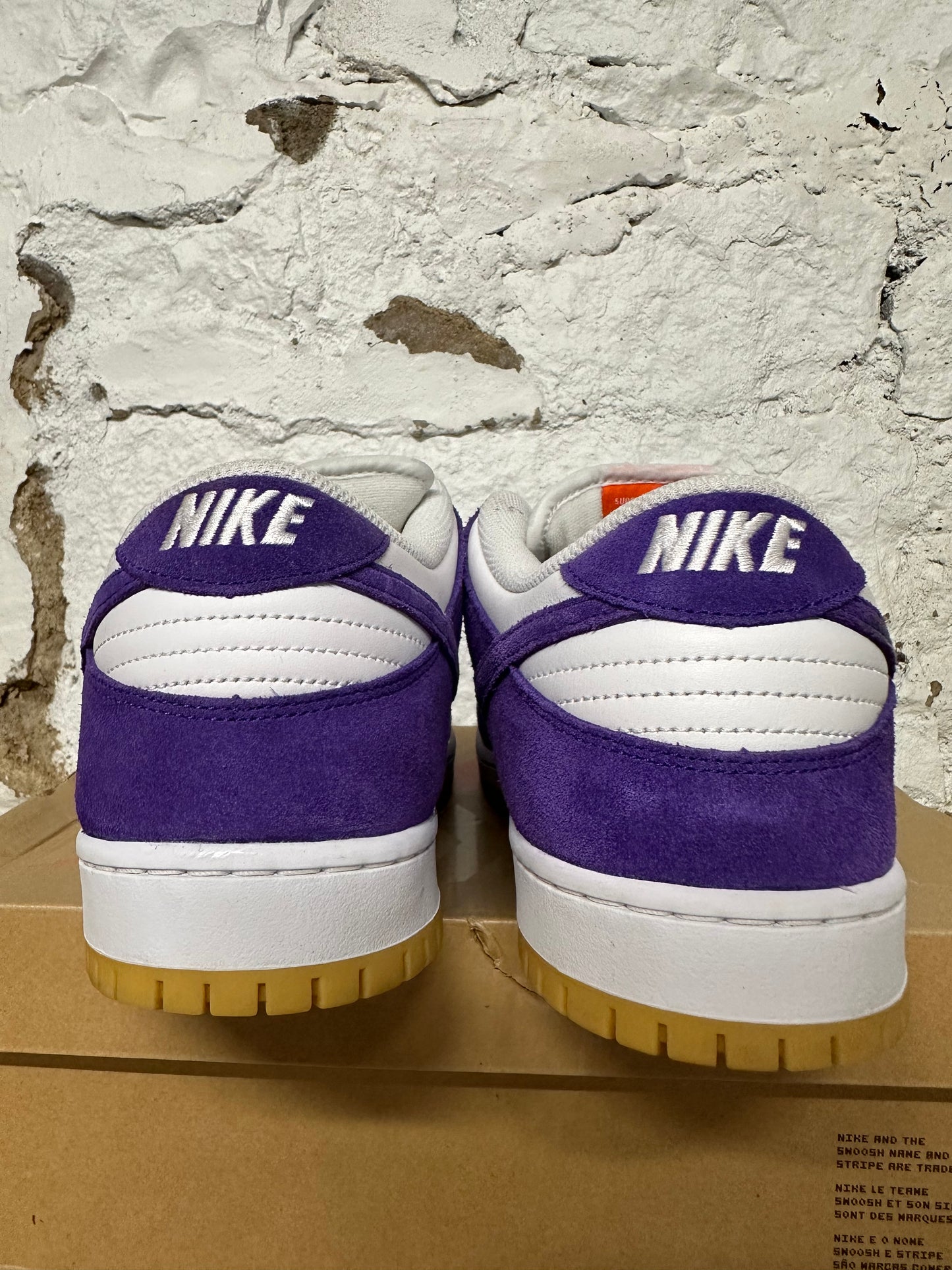 Nike SB Dunk Low Court Purple Sz 14