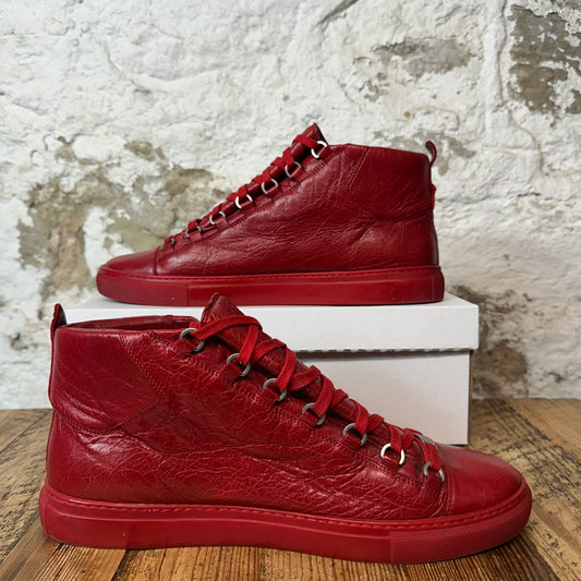 Balenciaga High Arena Red Sneaker Sz 13 (46)