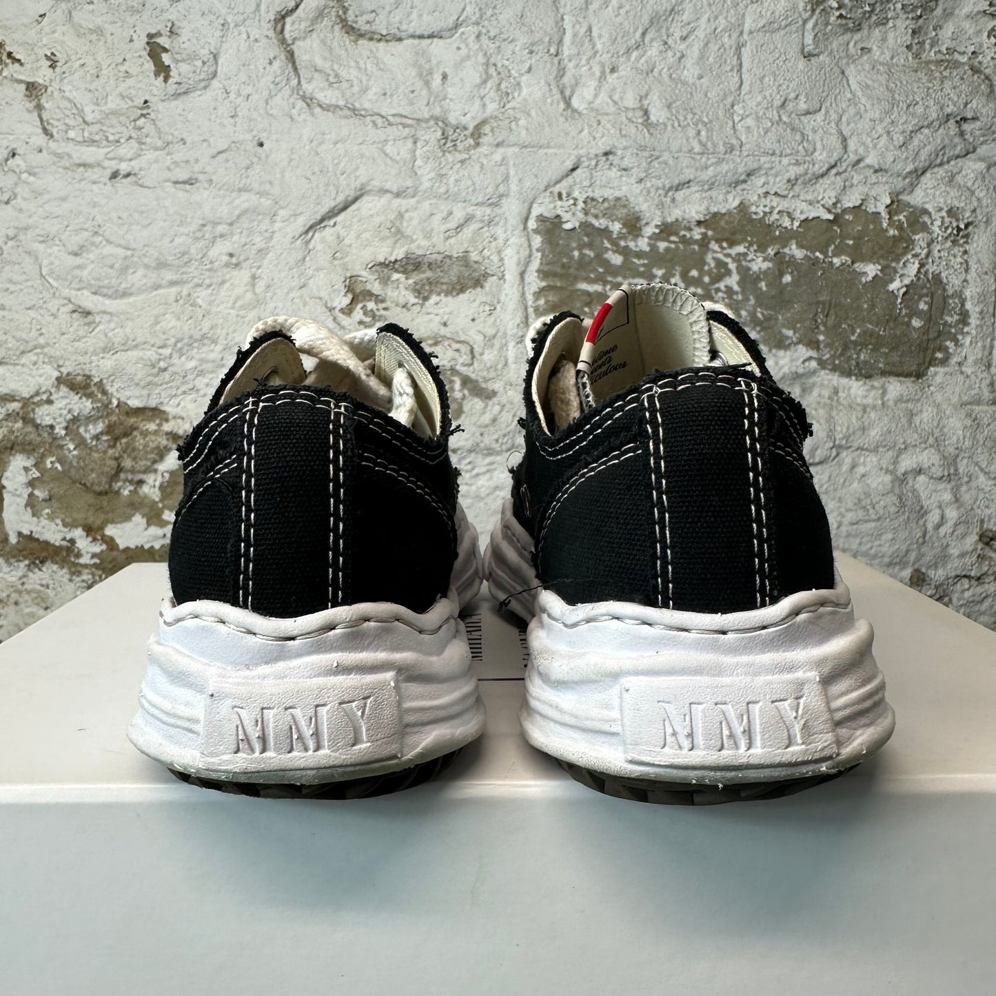 Maison Mihara Black White Hank Sneaker Sz 5 (37)
