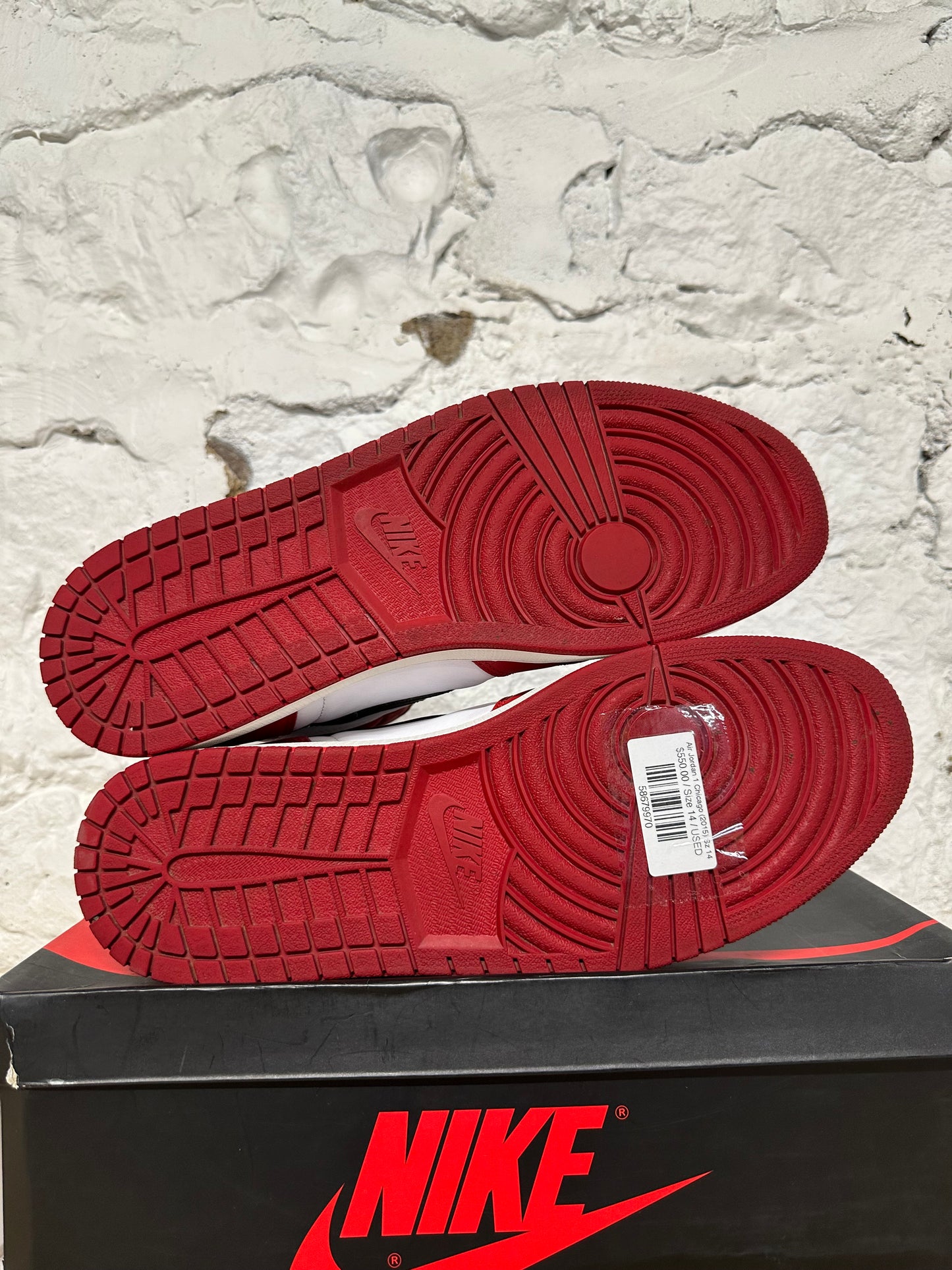 Air Jordan 1 High Chicago (2015) Sz 14