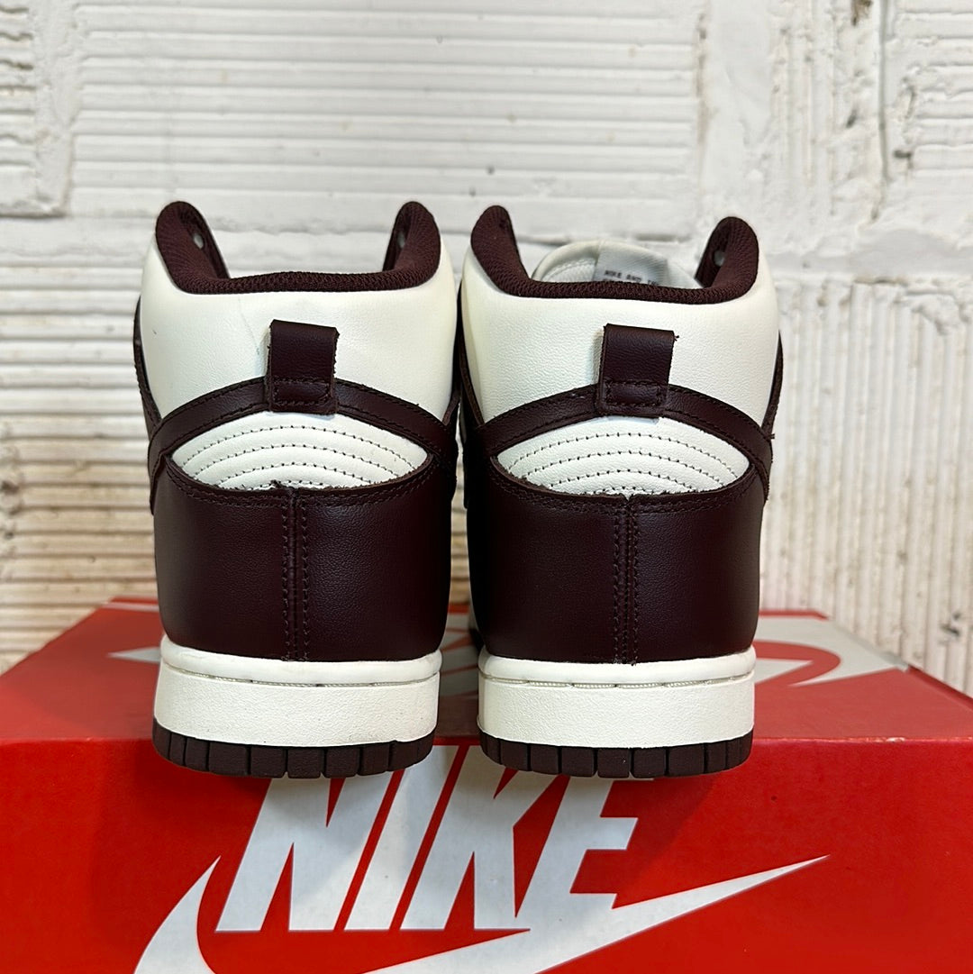 Nike Dunk High Burgundy Crush Sz 9(10.5W)