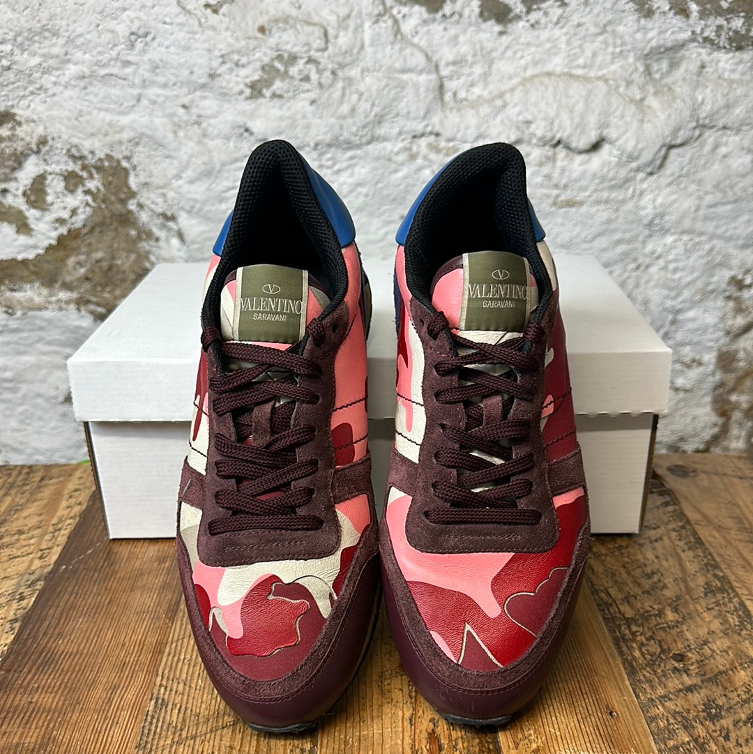 Valentino Red Camo Sneaker Sz 8 (41) No Box