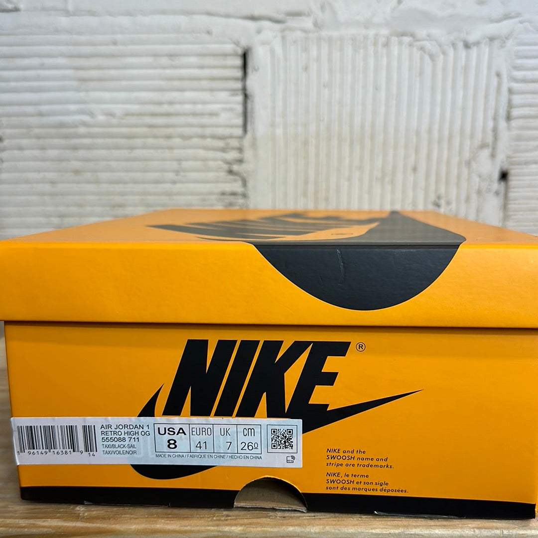 Air Jordan 1 High Taxi Sz 8