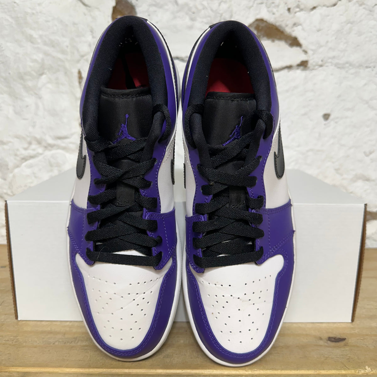 Air Jordan 1 Low Court Purple Sz 8.5