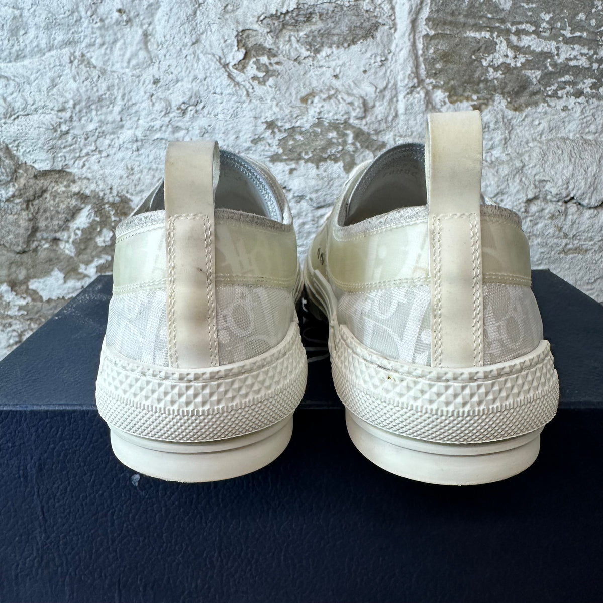 Dior B23 White Oblique Sneaker Sz 9 (42)
