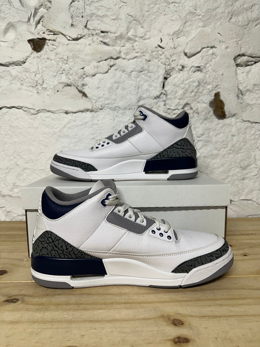 Air Jordan 3 Midnight Navy Sz 10