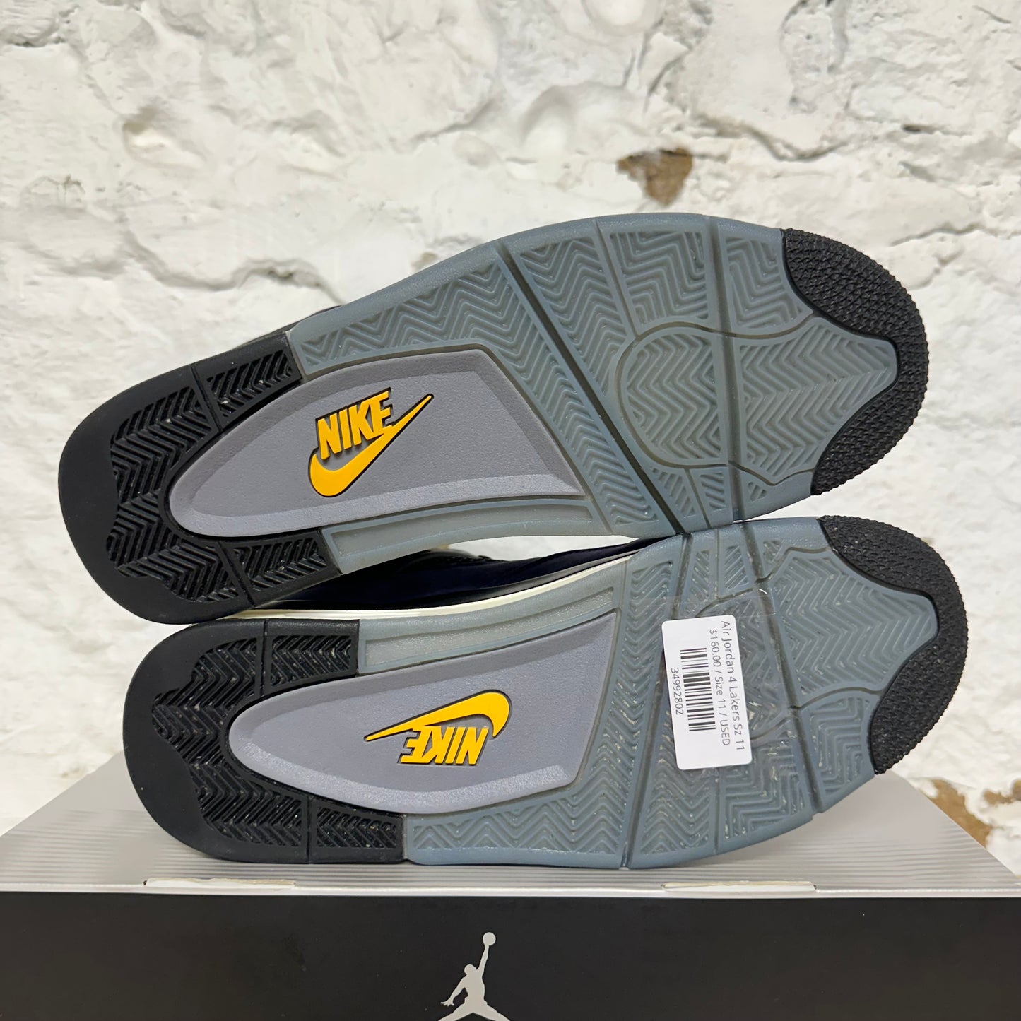 Air Jordan 4 Lakers Sz 11