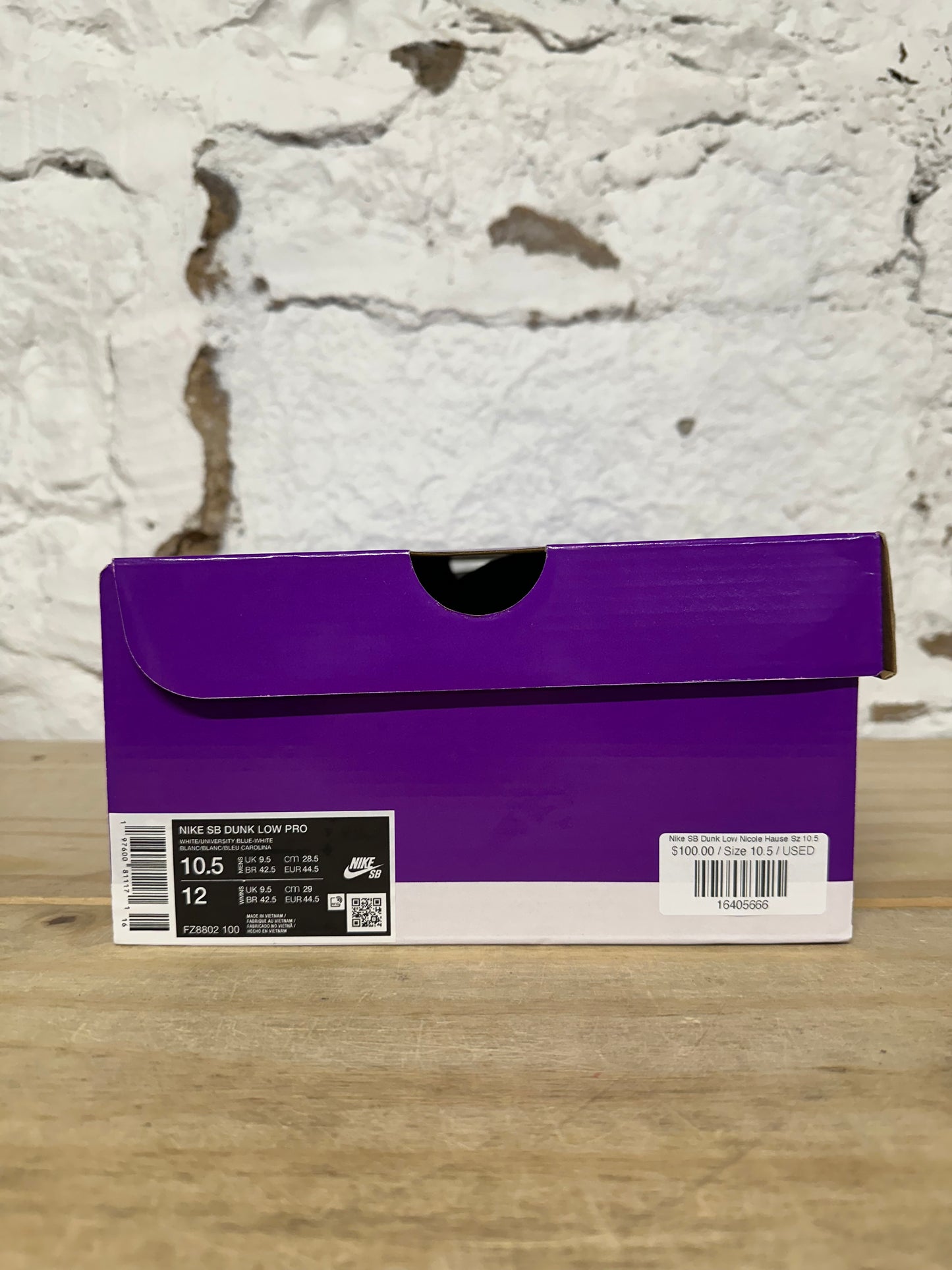 Nike SB Dunk Low Nicole Hause Sz 10.5