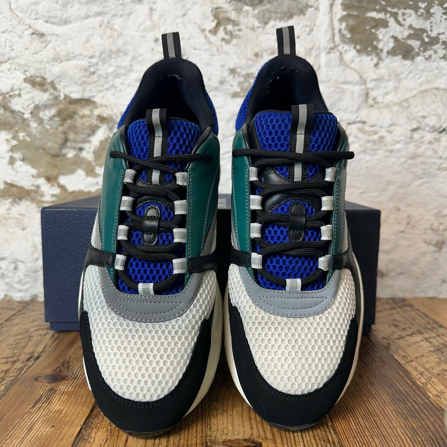 Dior B22 Green White Black Sneaker Sz 12 (45)