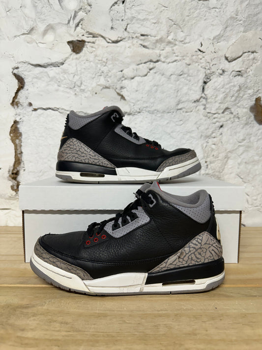 Air Jordan 3 Black Cement Sz 6.5Y