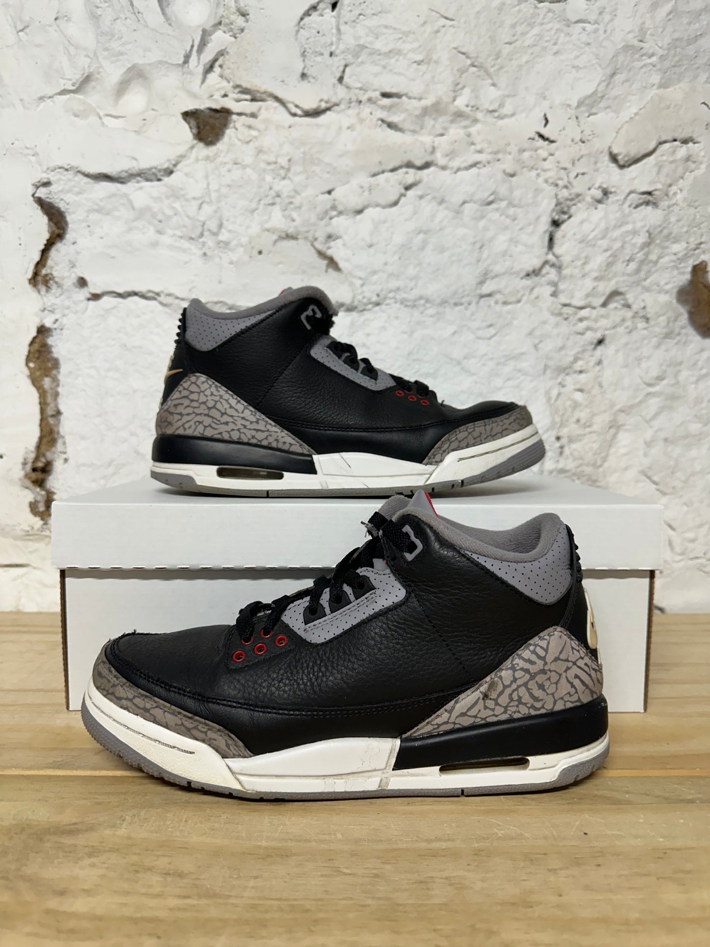 Air Jordan 3 Black Cement Sz 6.5Y