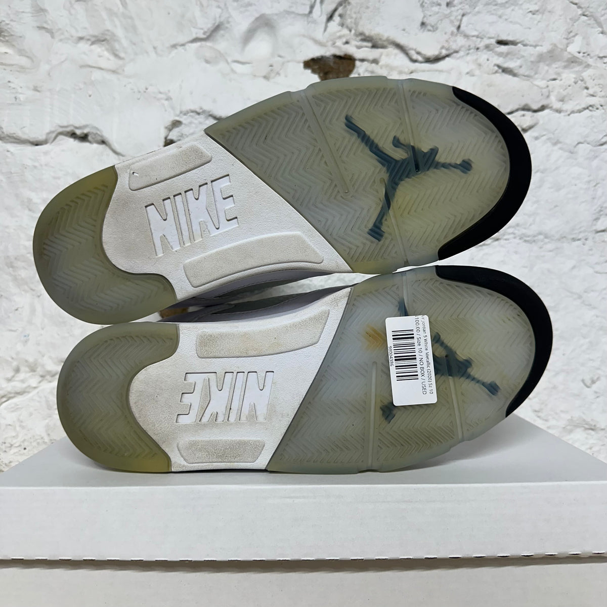 Air Jordan 5 White Metallic (2026) Sz 10