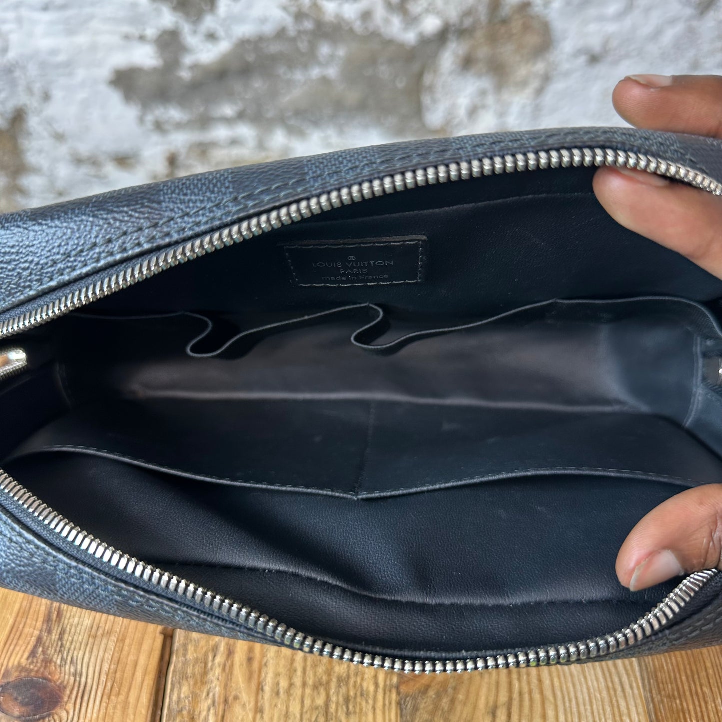 Louis Vuitton Damier Graphite PM Toilet Pouch