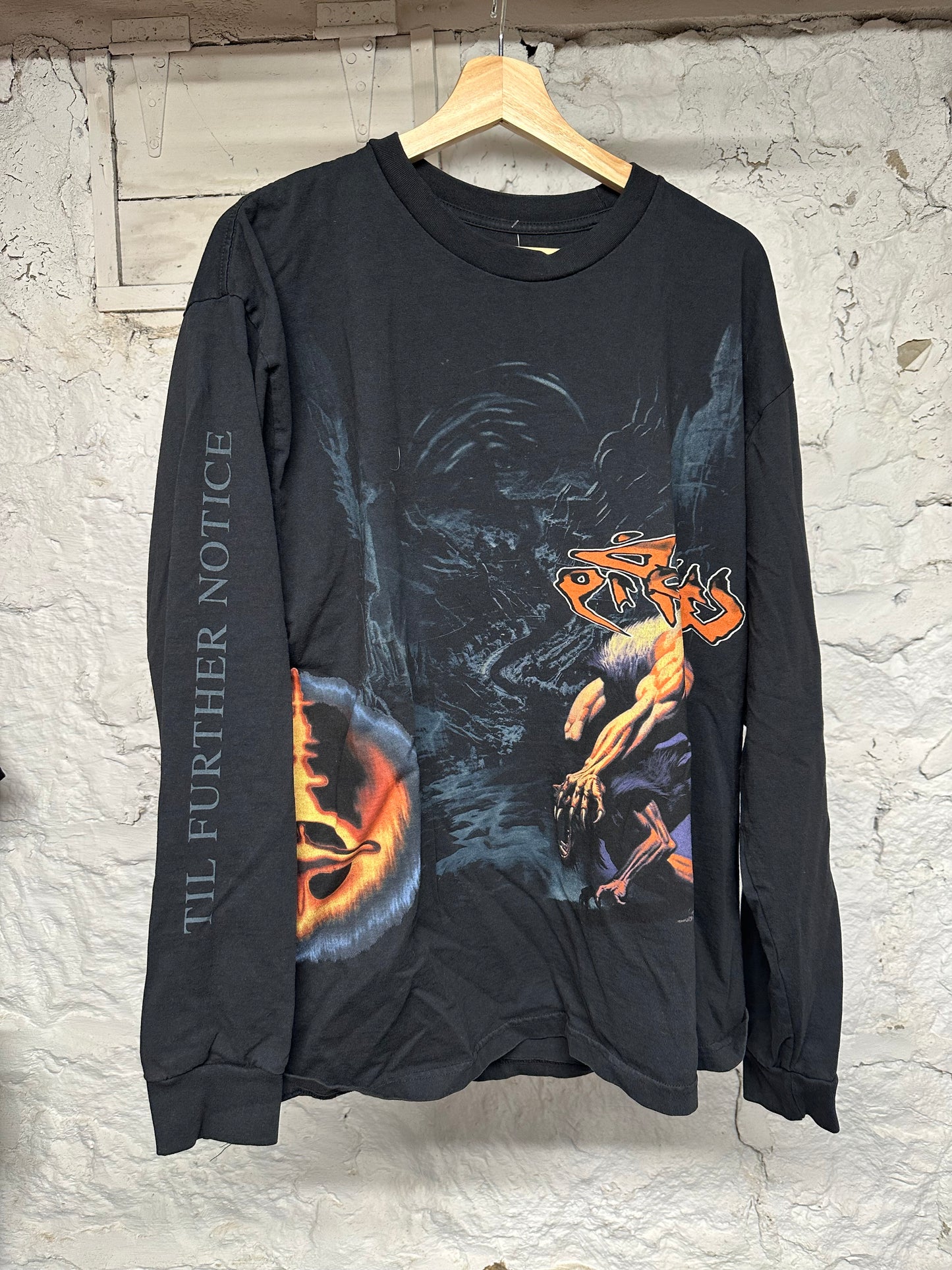 Travis Scott Utopia The Way It Sounds Black L/S T-Shirt Sz XL